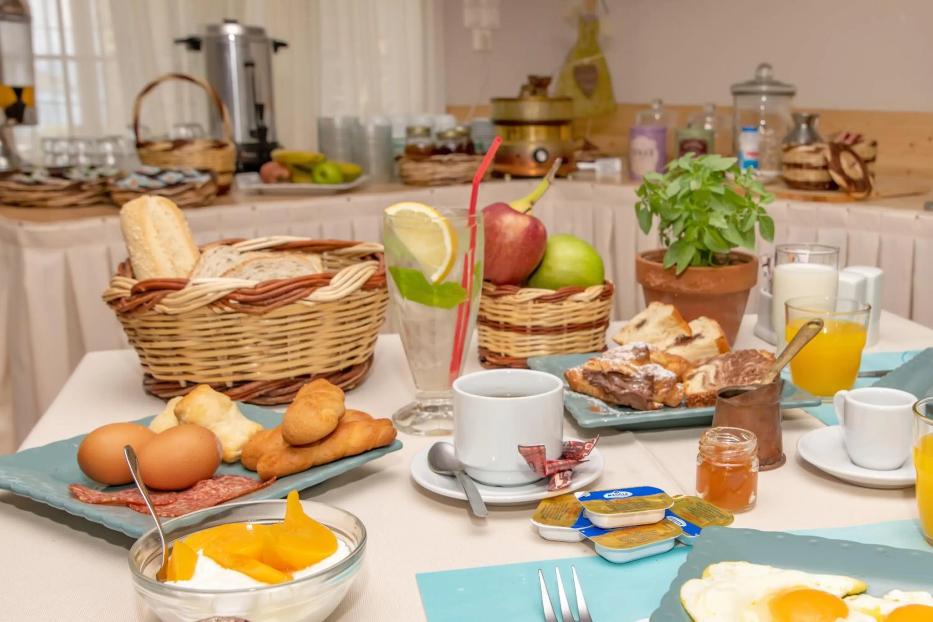 Breakfast in Agali bay hotel