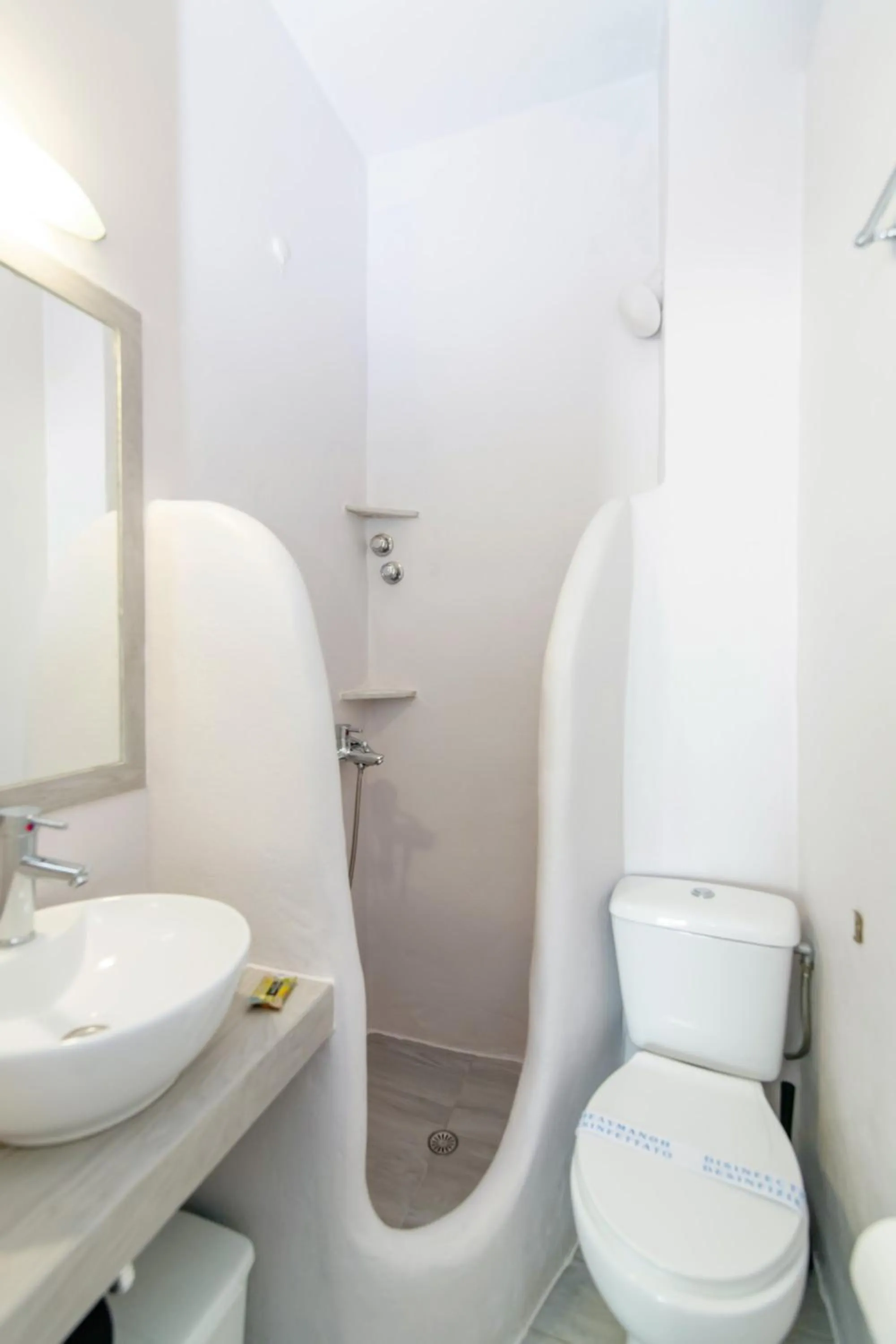 Shower in Agali bay hotel