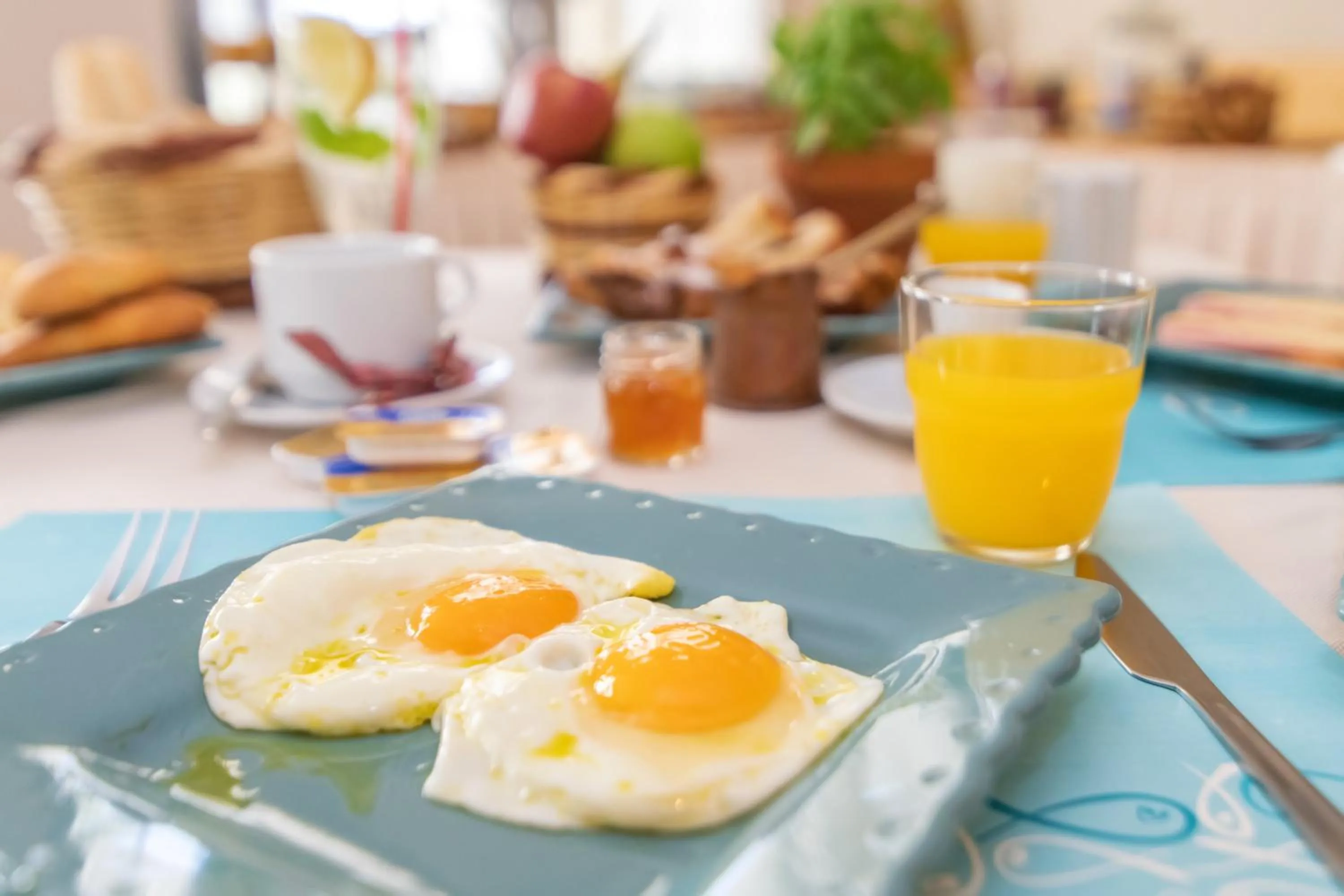 Breakfast in Agali bay hotel