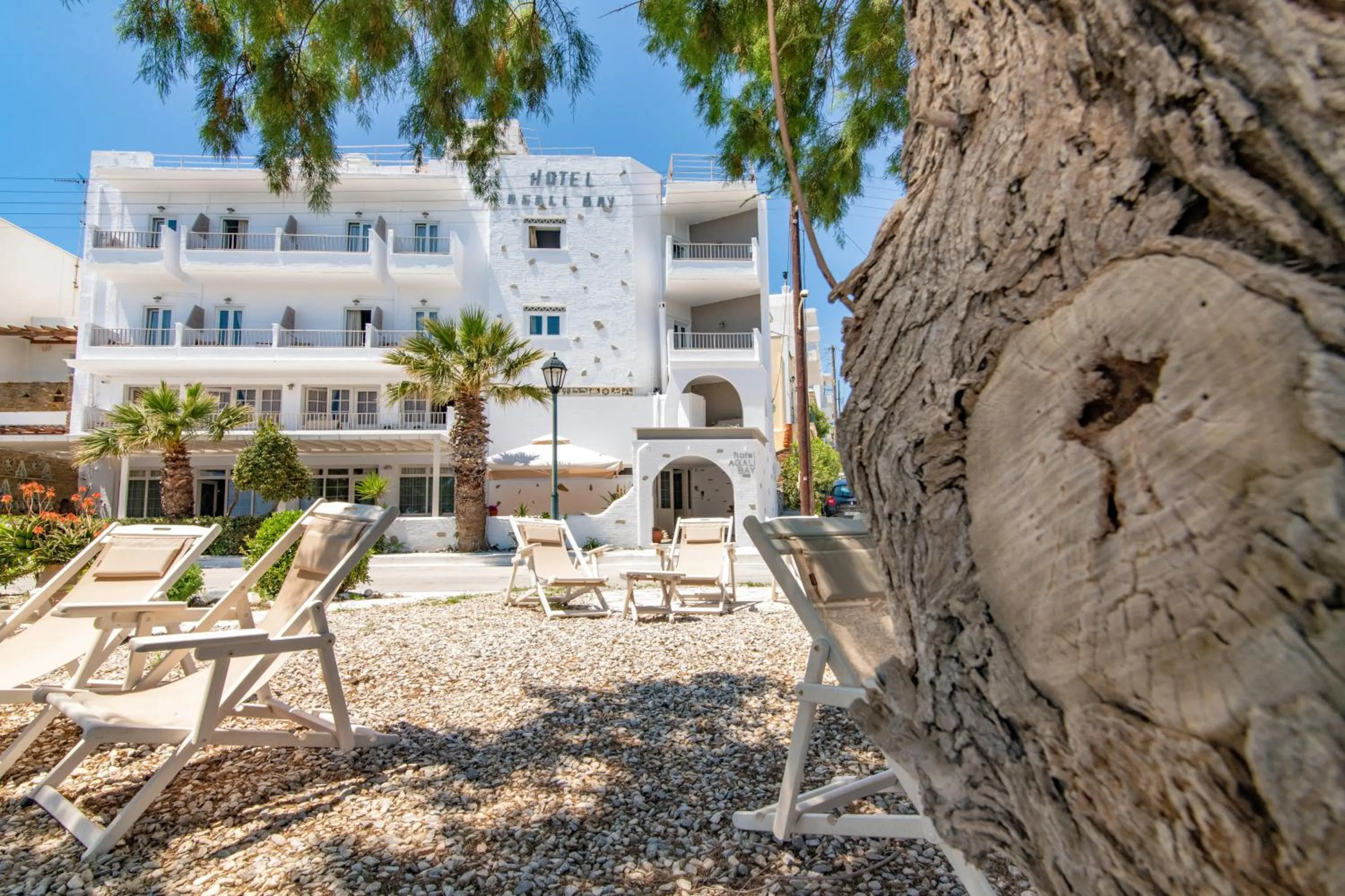 Property building in Agali bay hotel