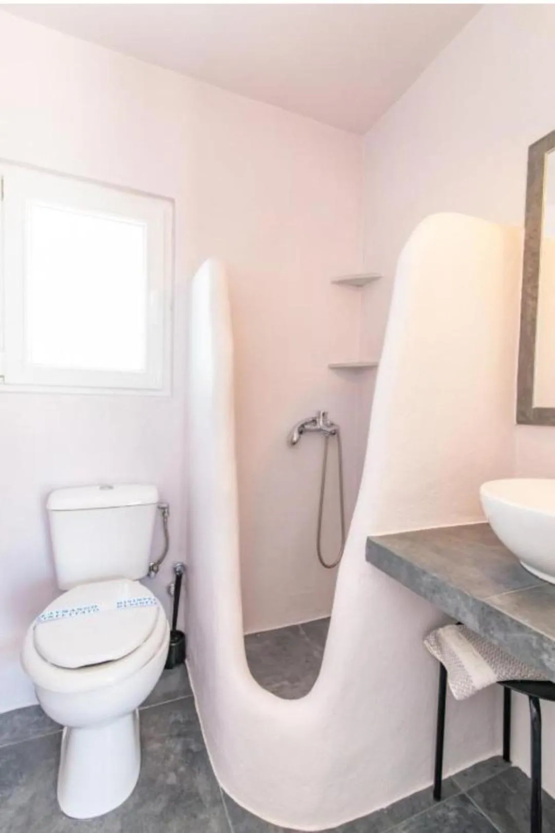 Bathroom in Agali bay hotel