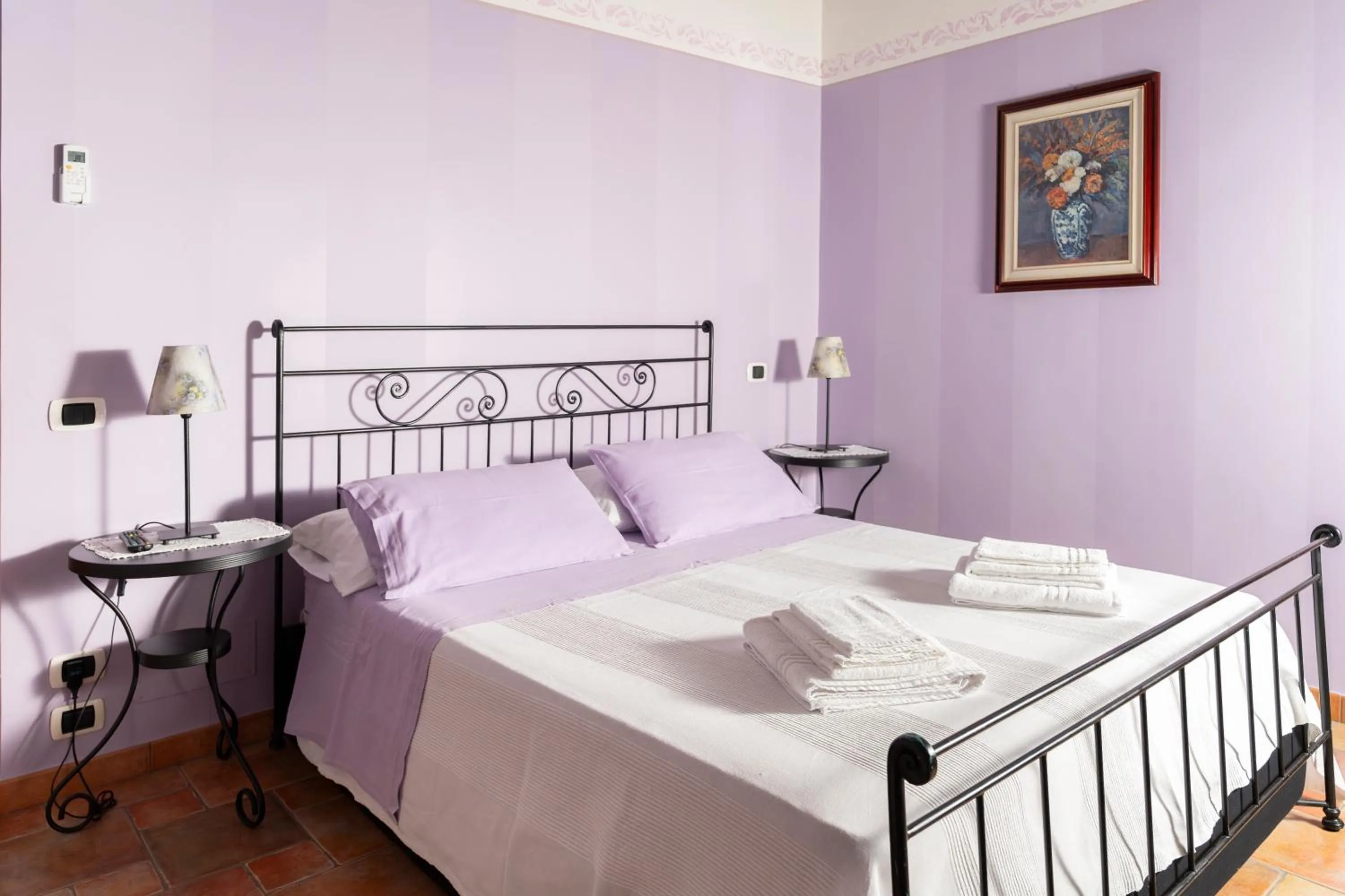 Bed in B&B Casale Ansamagi Relax & Pool