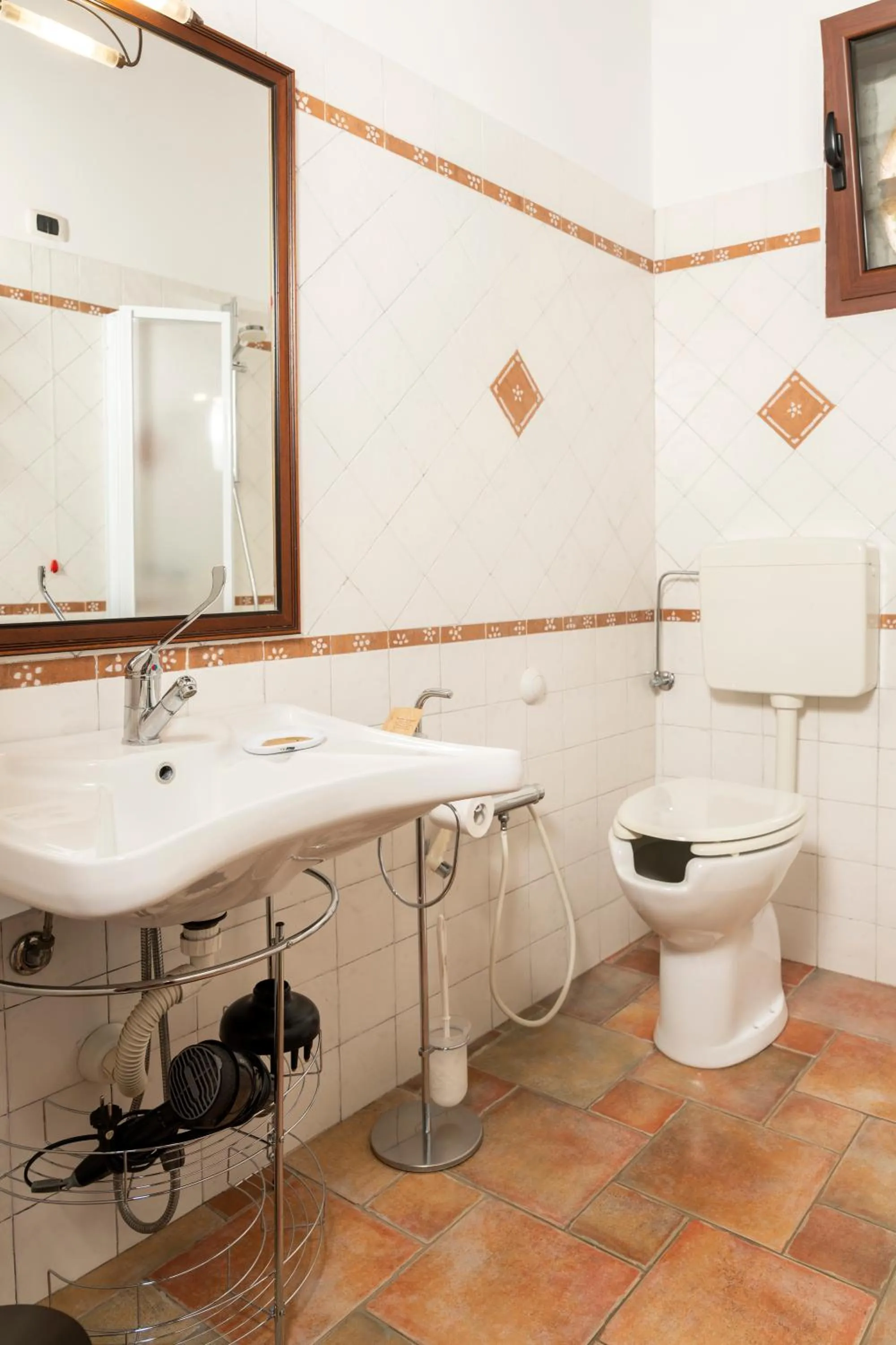 Shower in B&B Casale Ansamagi Relax & Pool