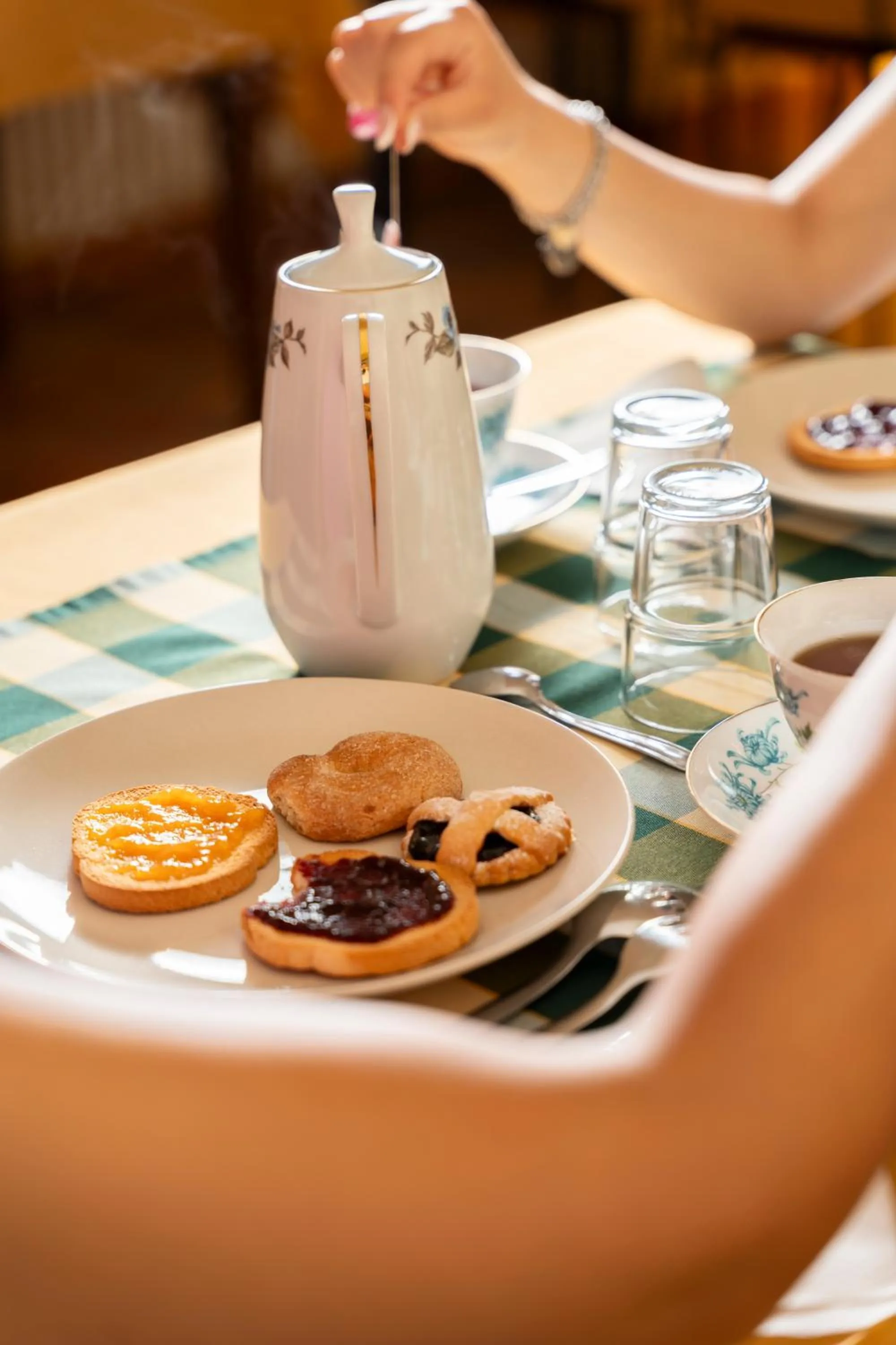 Coffee/tea facilities in B&B Casale Ansamagi Relax & Pool