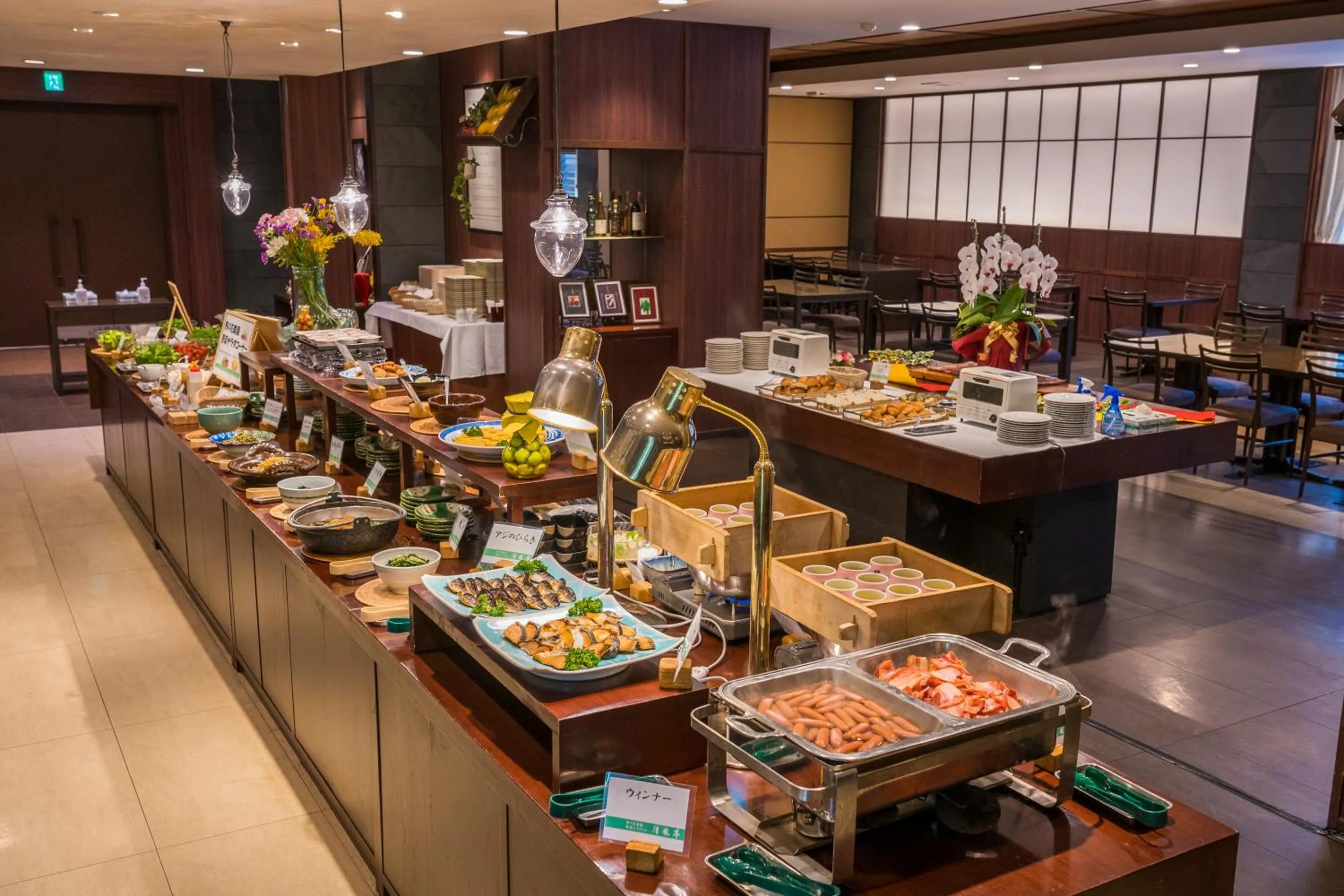 Breakfast in Hotel Ryutouen