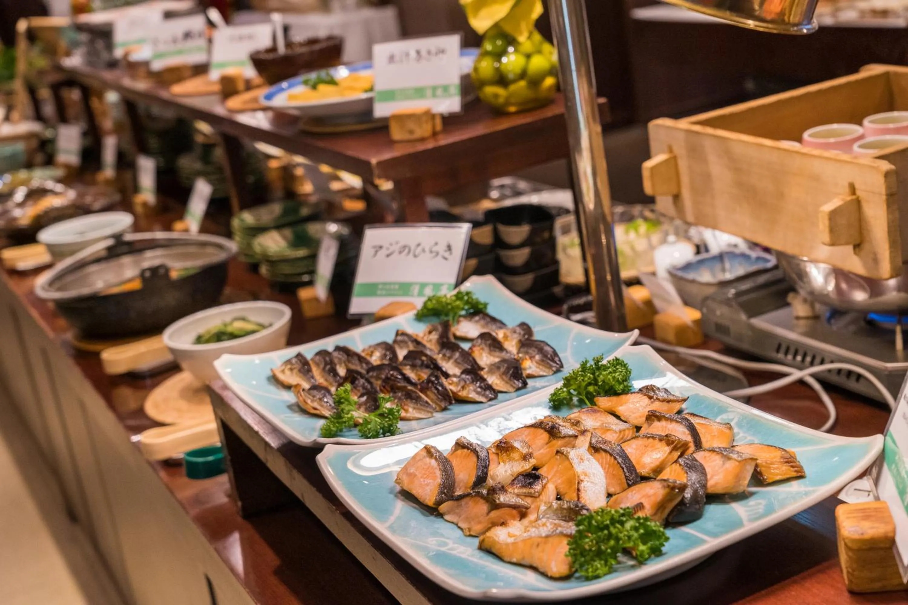 Breakfast in Hotel Ryutouen