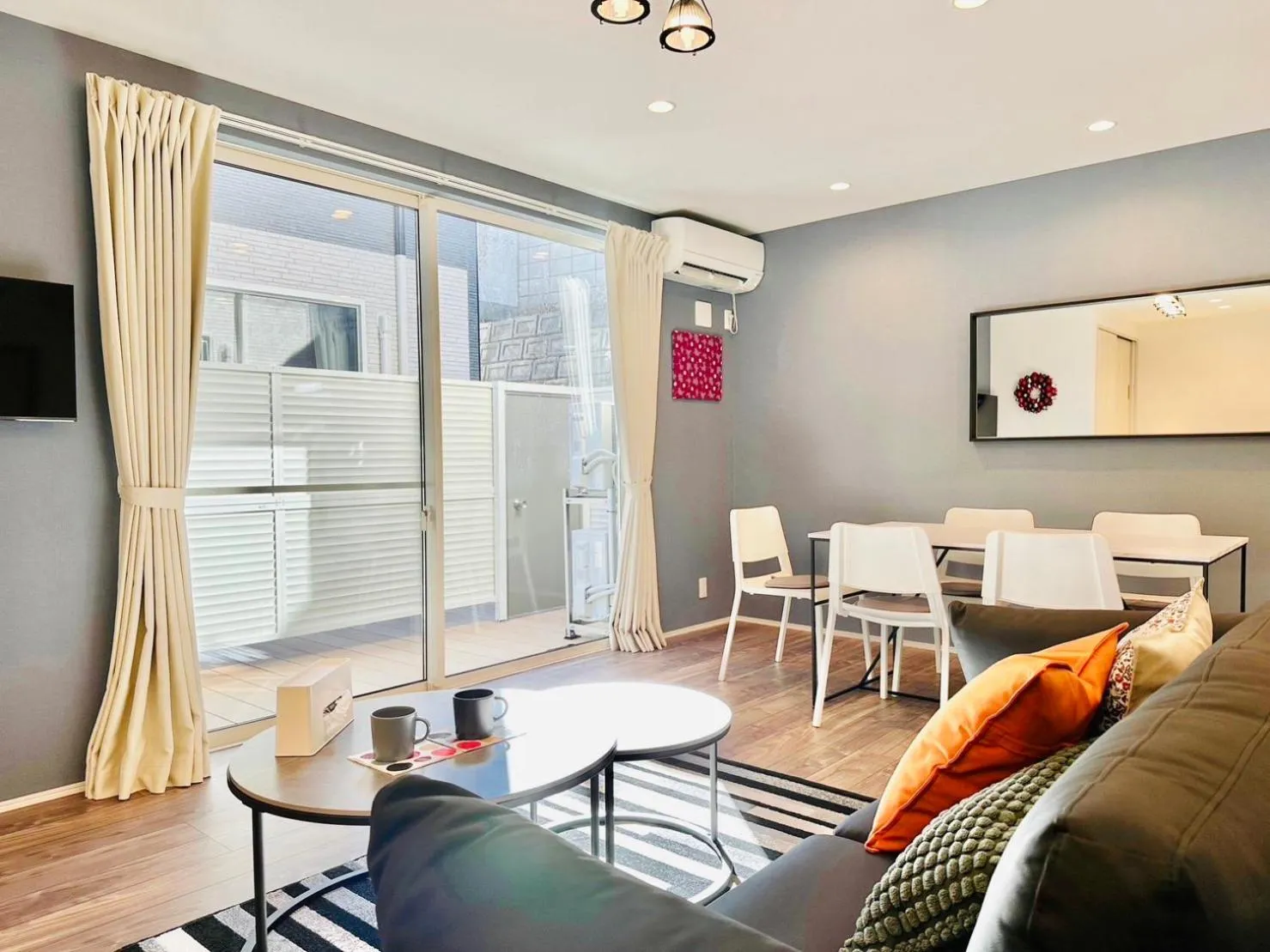 Living room in Megu Fuji Plus