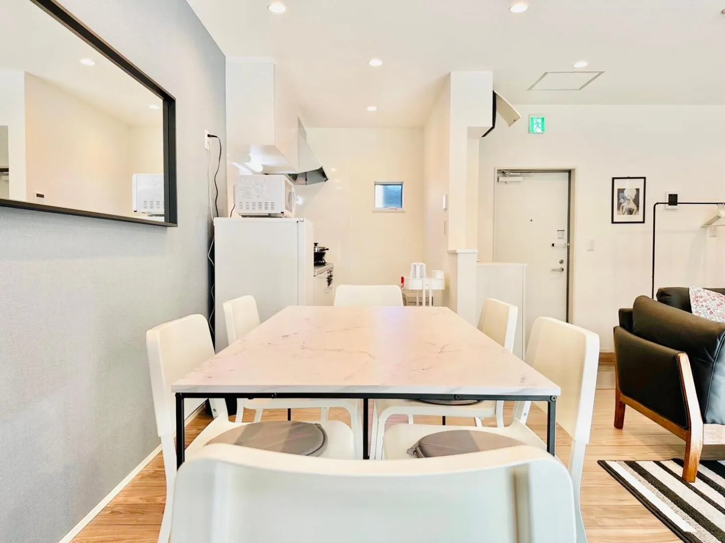 Dining area in Megu Fuji Plus