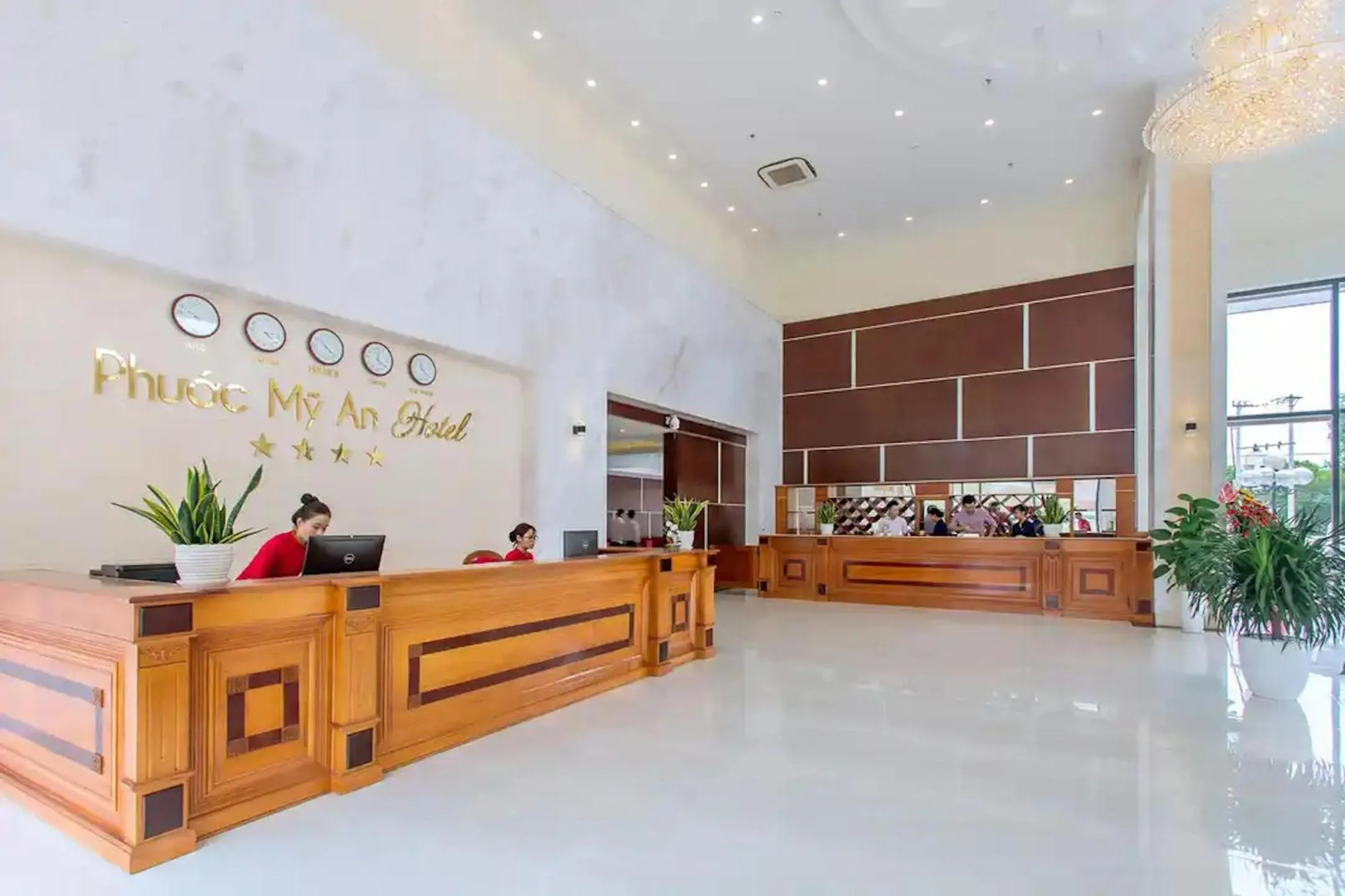 Lobby or reception in Phuoc My An Beach