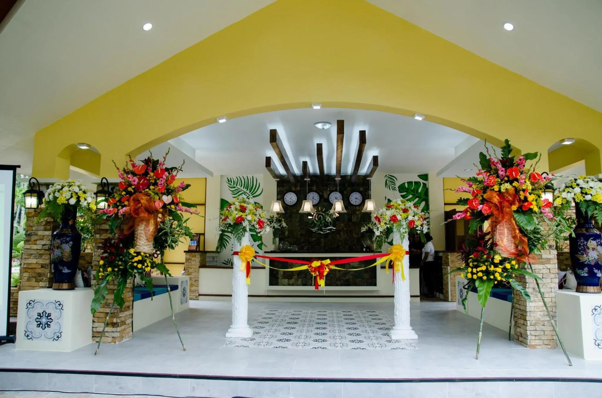 Lobby or reception in San Remigio Beach Club