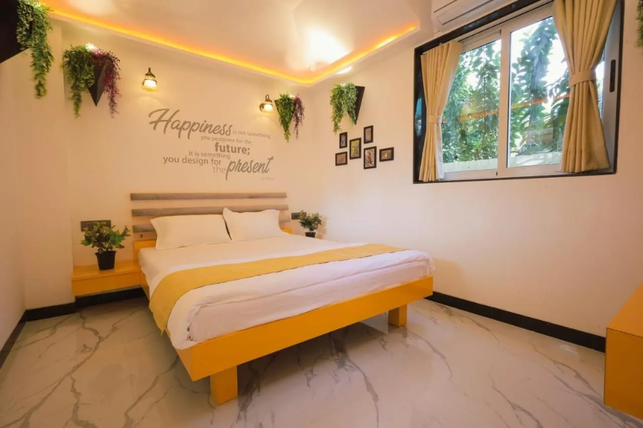 Bed in Cherryleen Resort Nagaon Alibaug