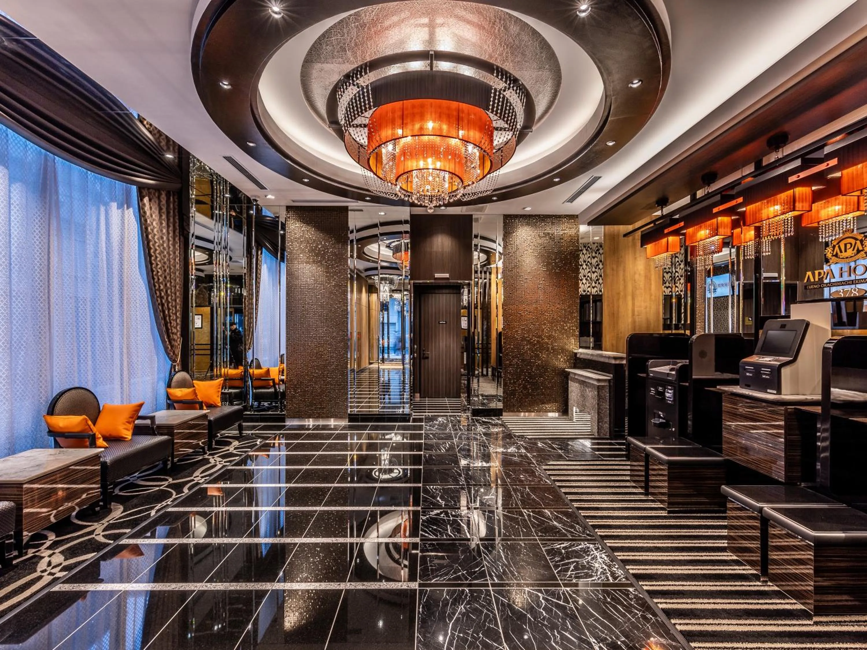 Lobby or reception in APA Hotel Ueno Okachimachi Ekimae Minami