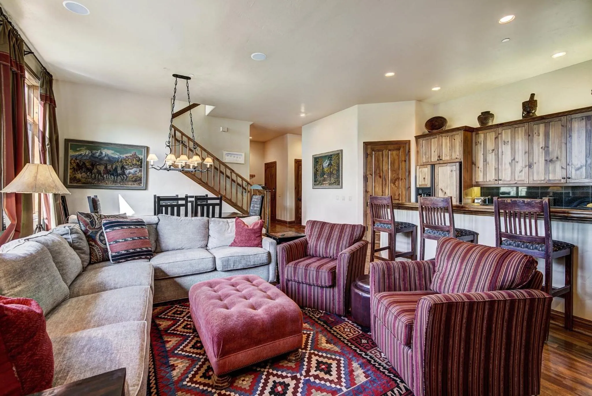 Living room in Arrowhead Village, A Vail Resorts Property