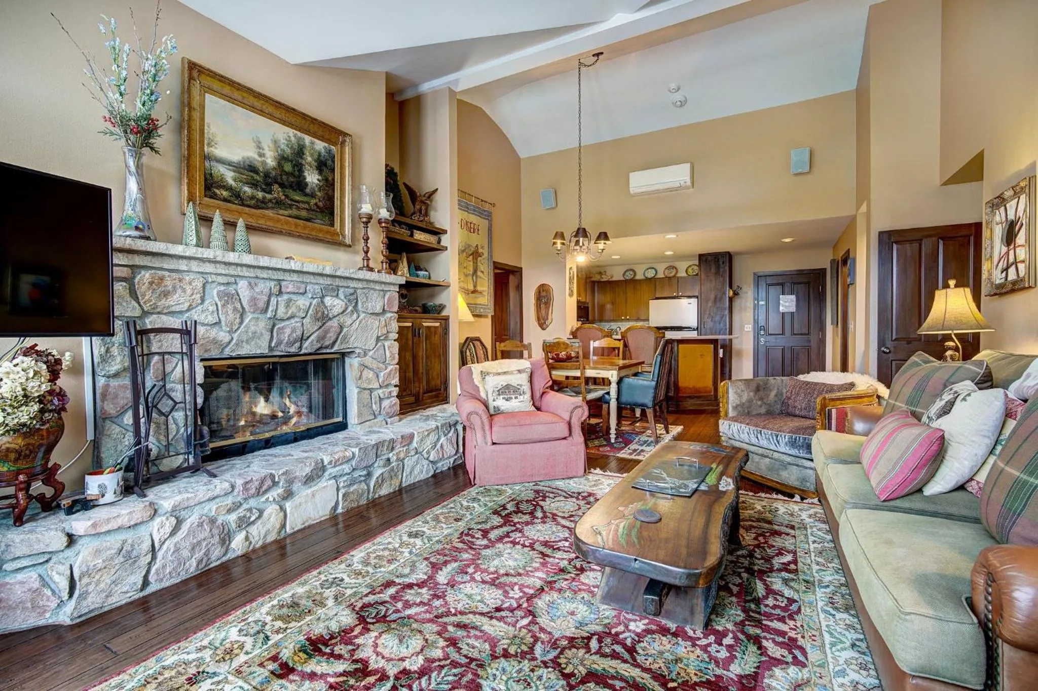 Living room in Arrowhead Village, A Vail Resorts Property