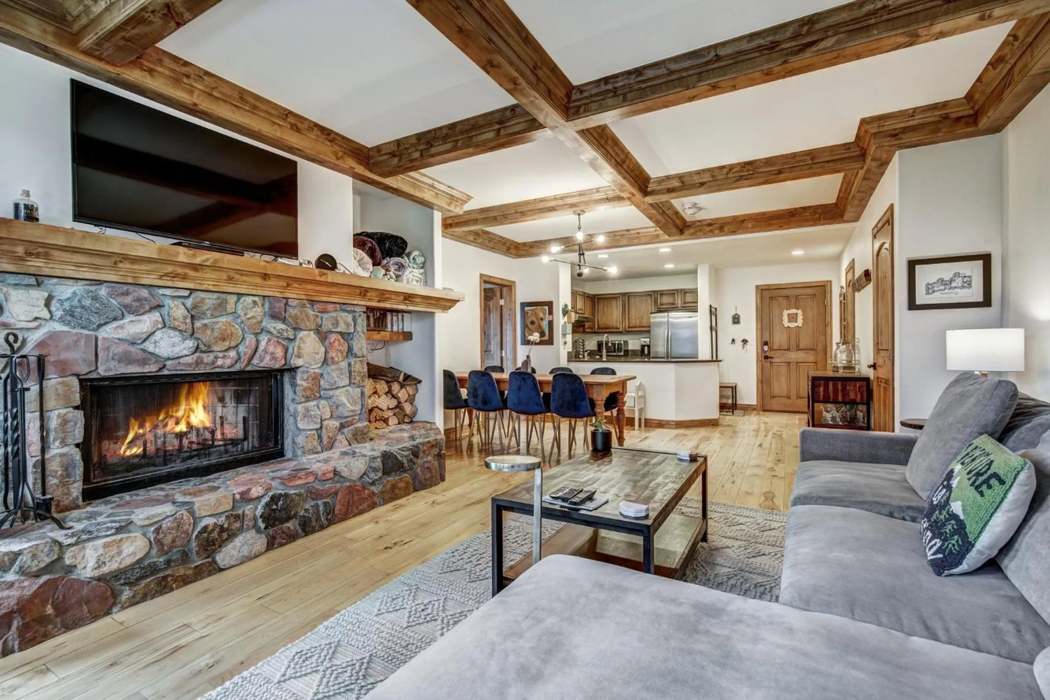 Living room in Arrowhead Village, A Vail Resorts Property