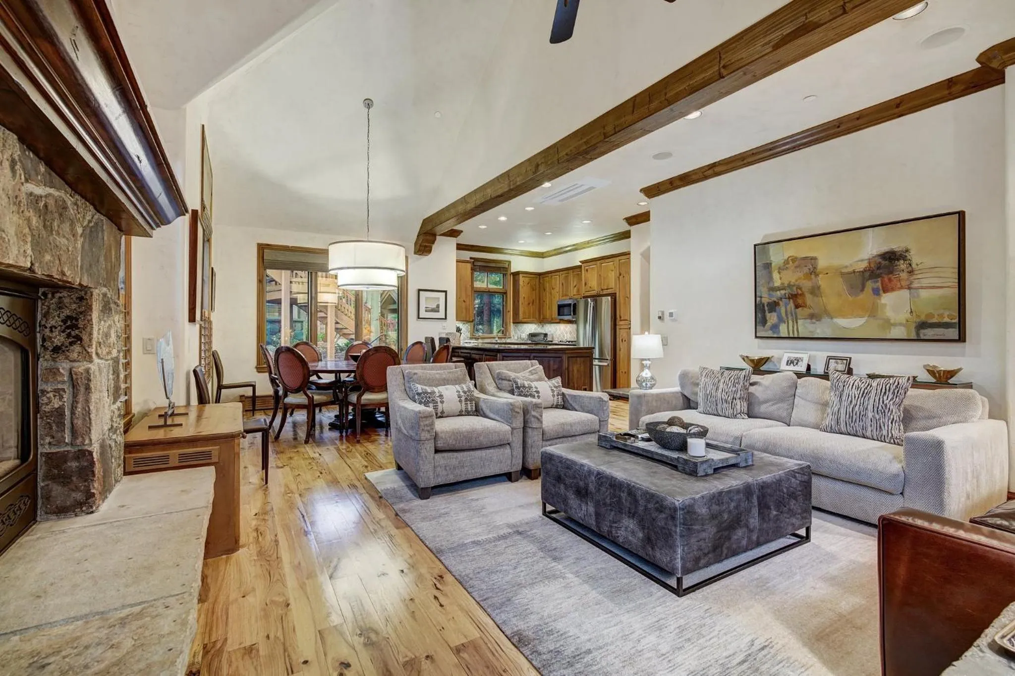 Living room in Arrowhead Village, A Vail Resorts Property