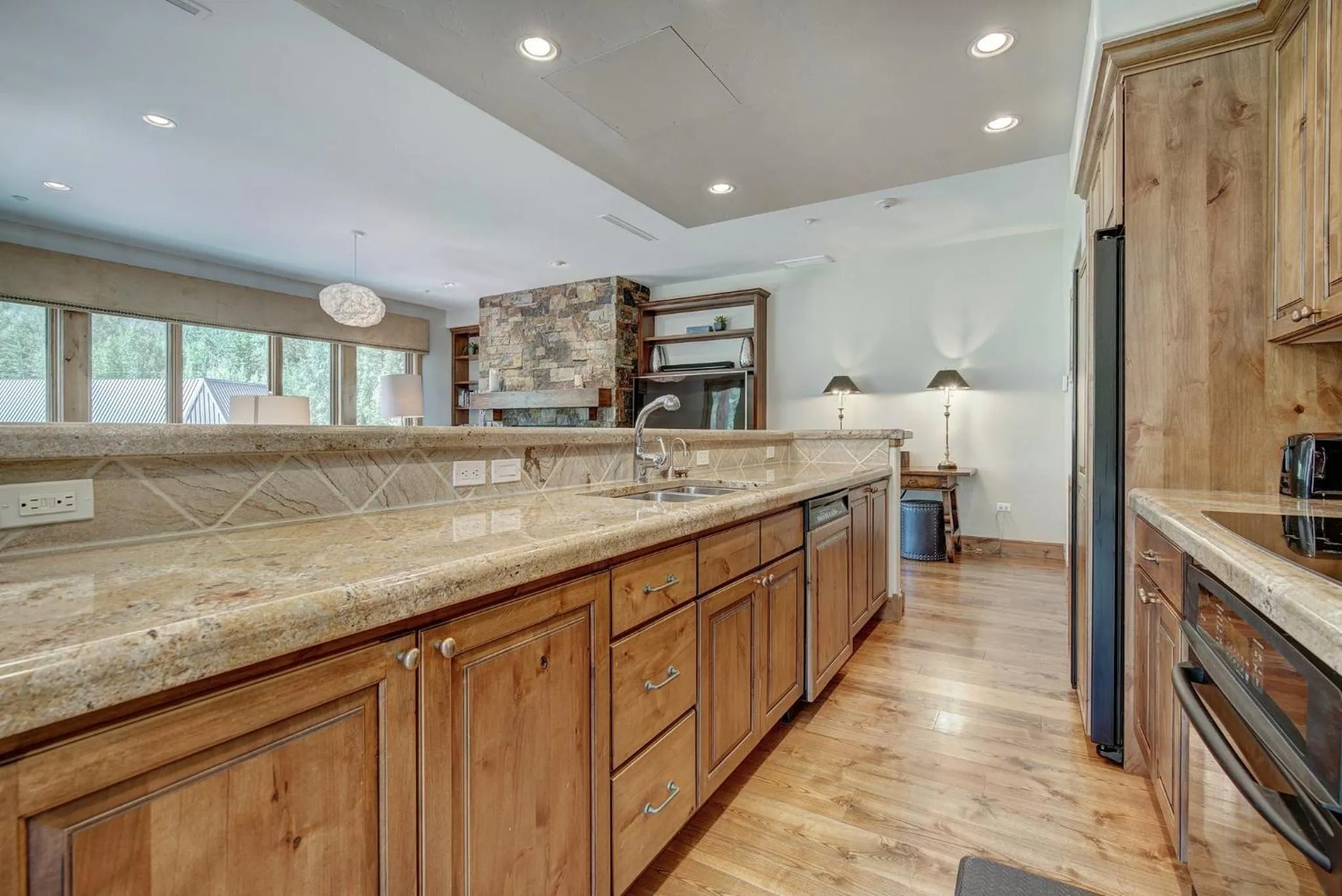 Communal kitchen in Arrowhead Village, A Vail Resorts Property