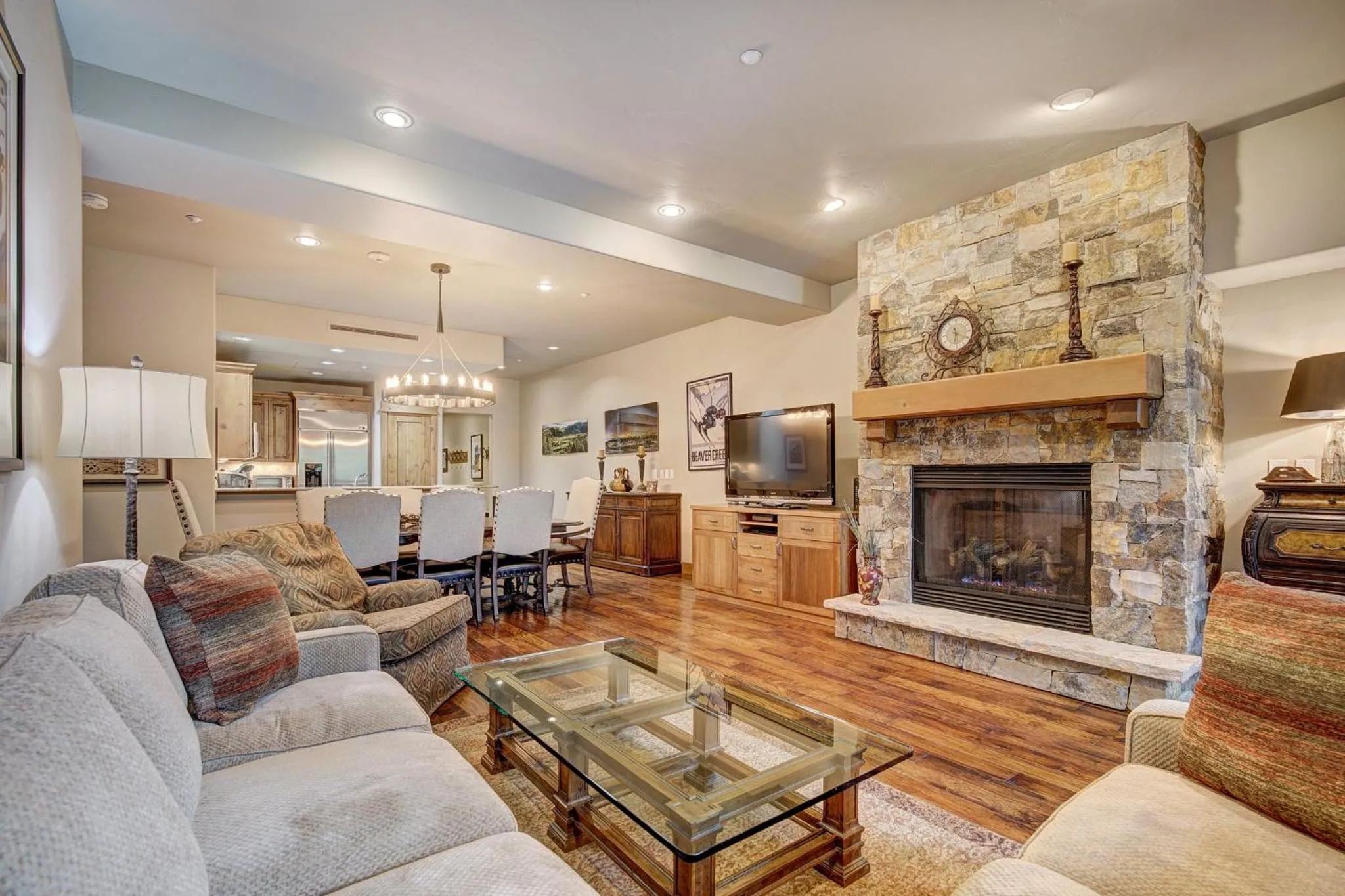 Living room in Arrowhead Village, A Vail Resorts Property