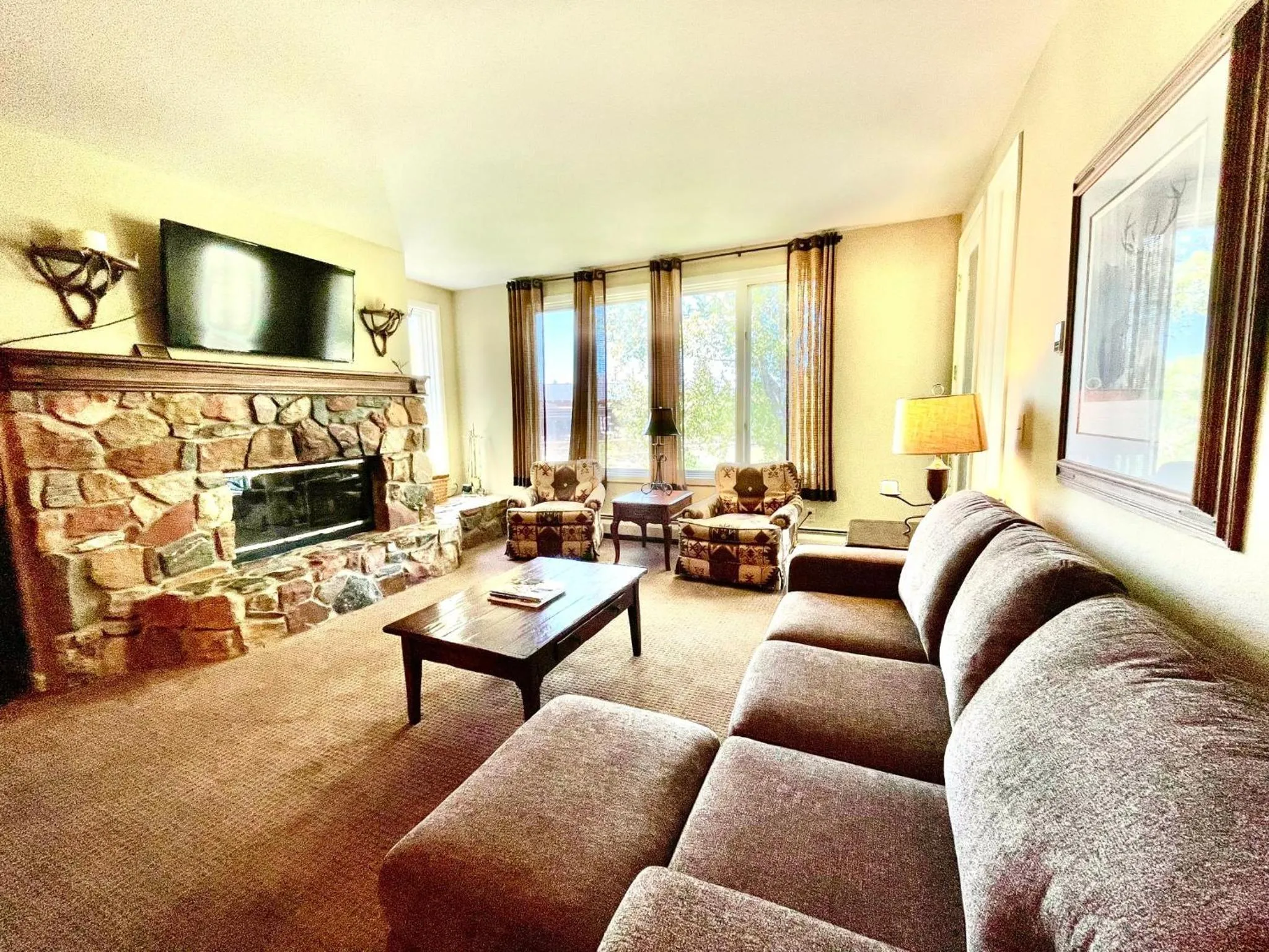 Living room in Arrowhead Village, A Vail Resorts Property