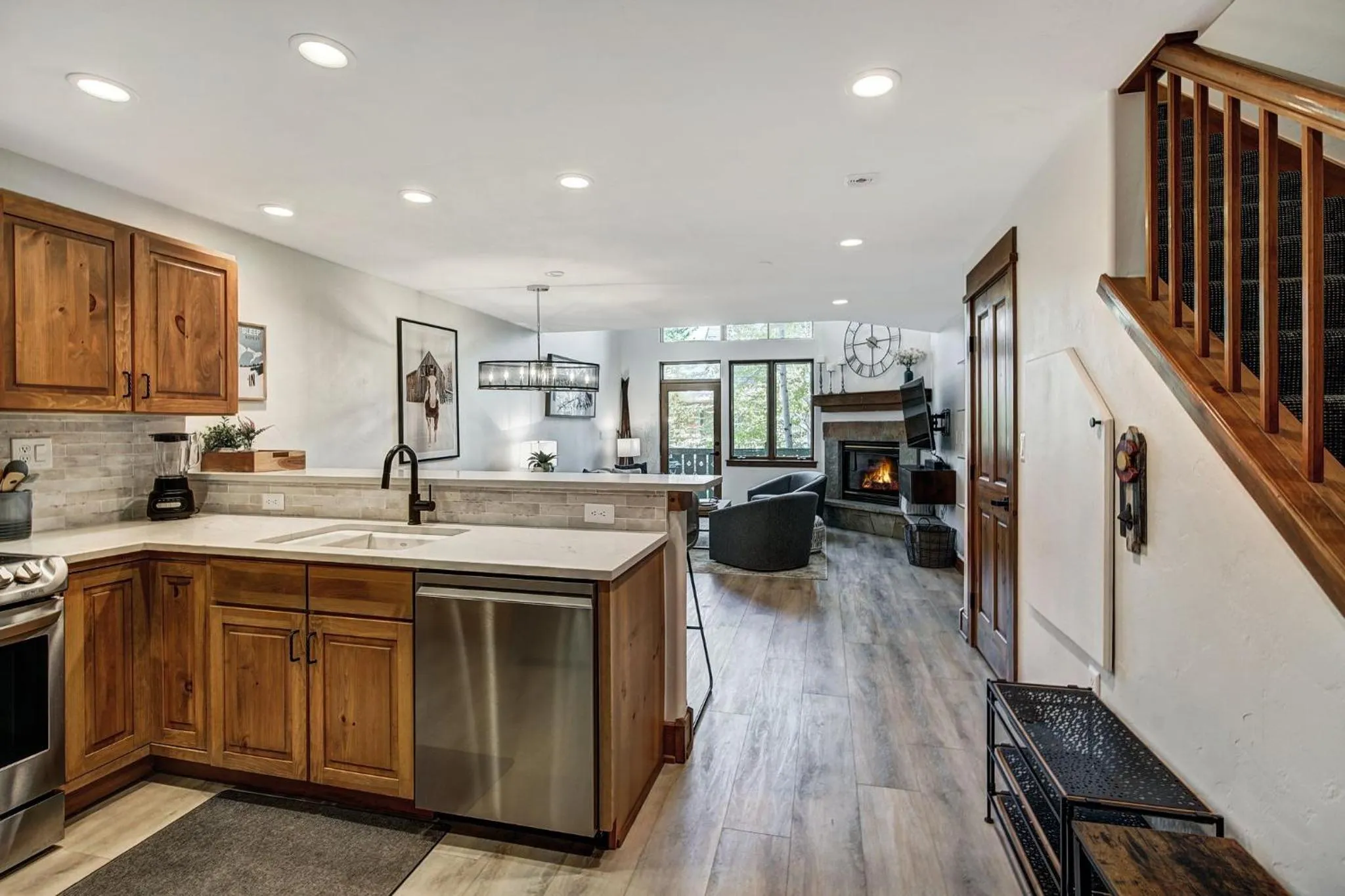Communal kitchen in Arrowhead Village, A Vail Resorts Property
