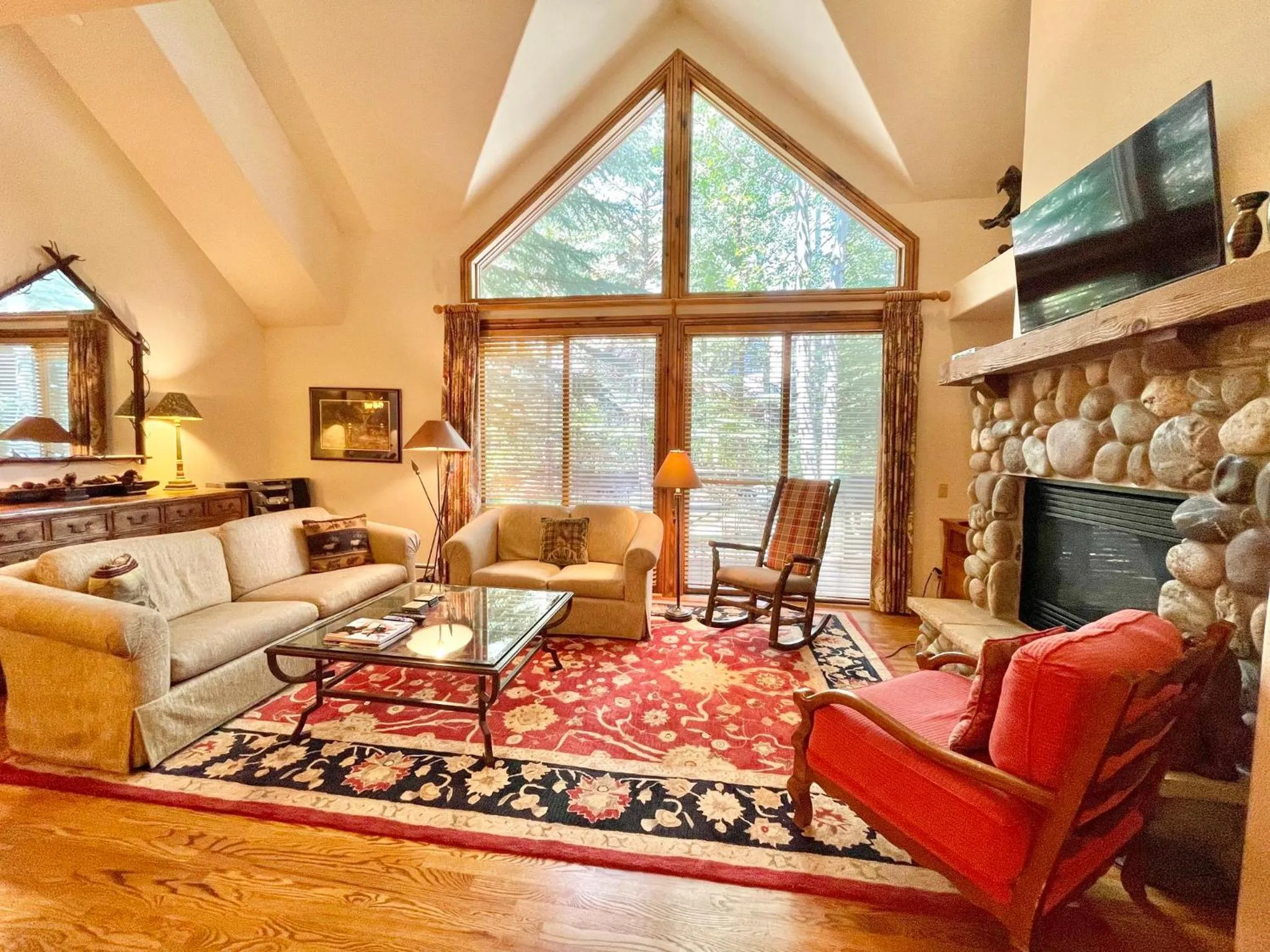 Living room in Arrowhead Village, A Vail Resorts Property