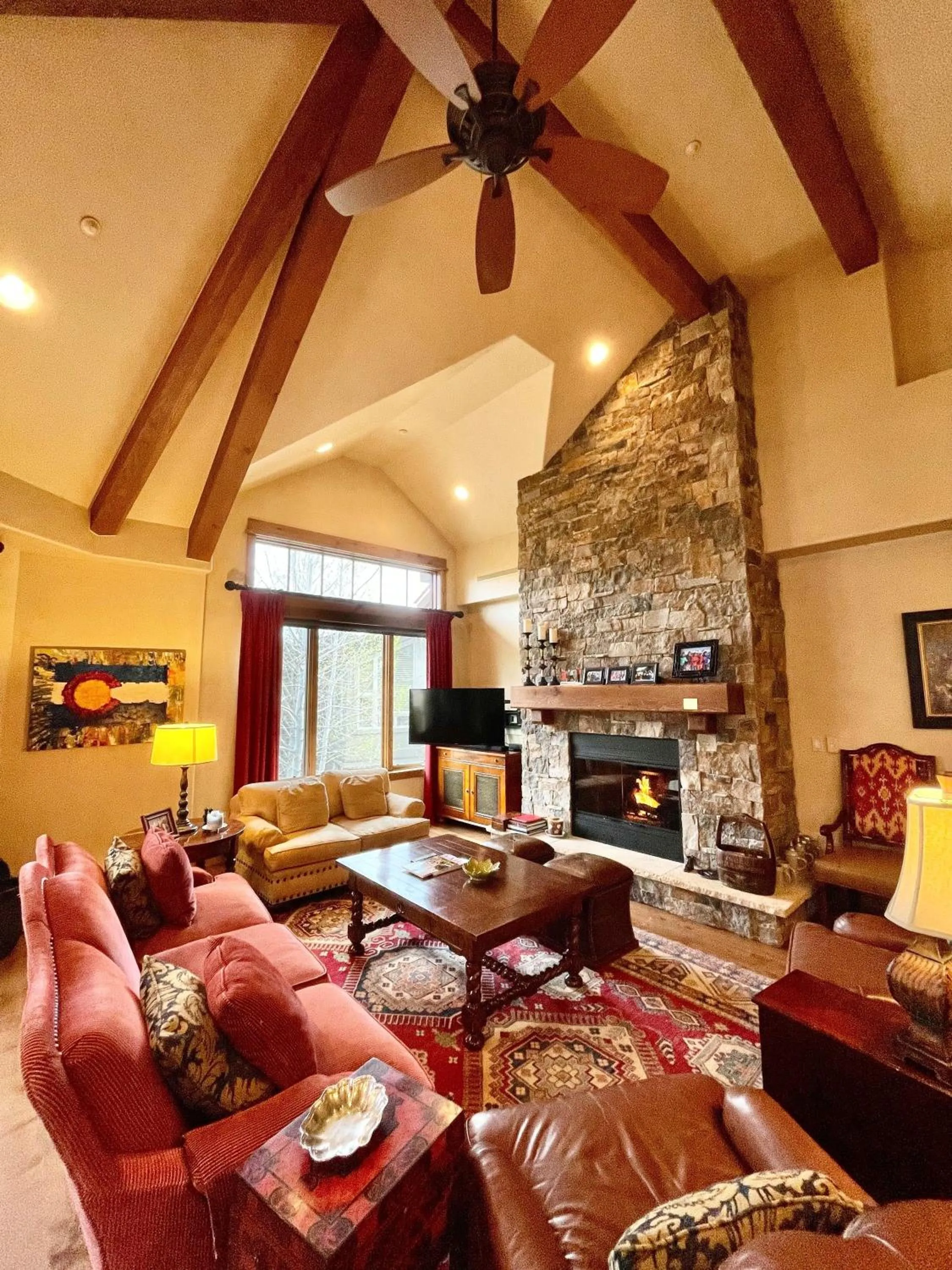 Living room in Arrowhead Village, A Vail Resorts Property