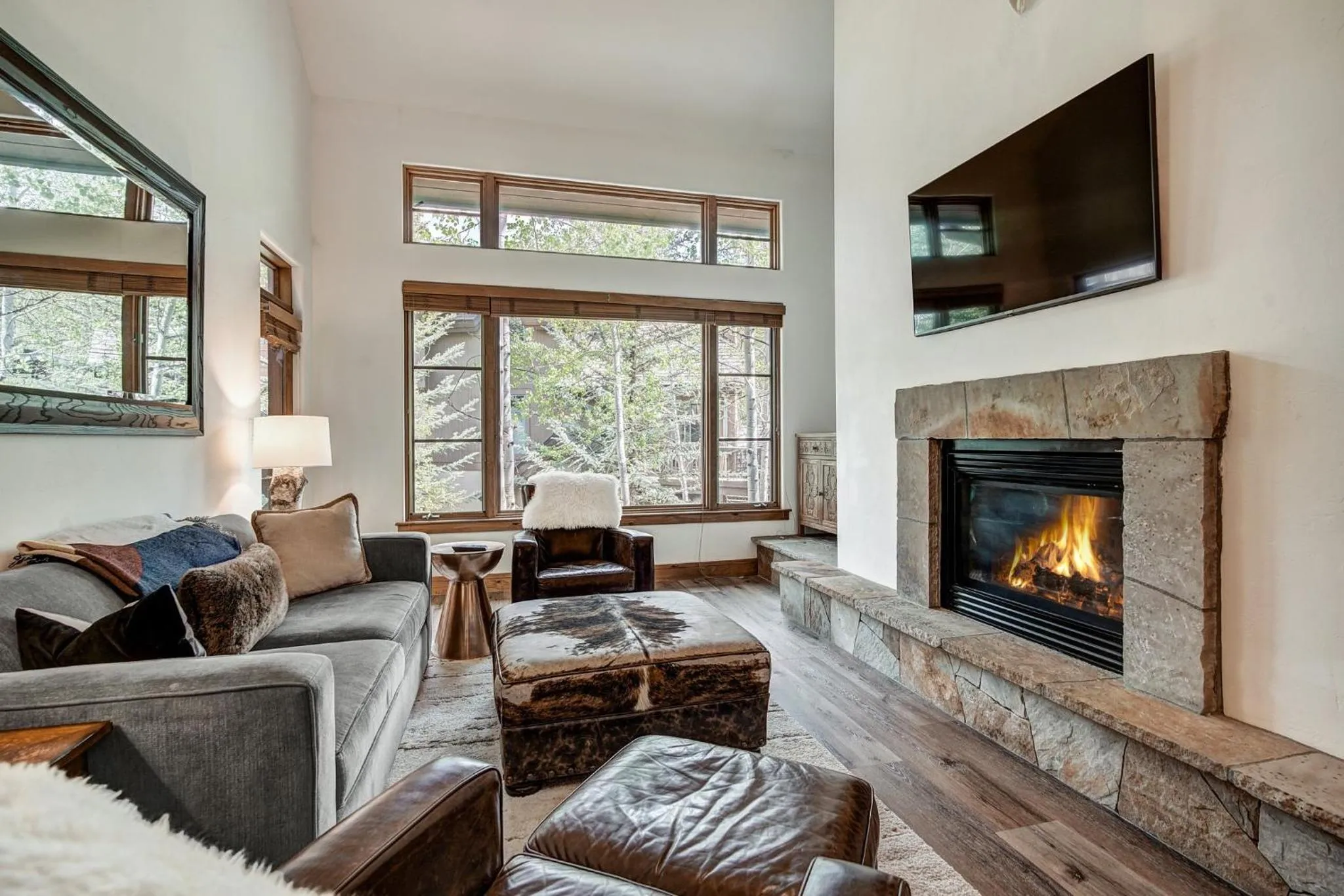 Living room in Arrowhead Village, A Vail Resorts Property