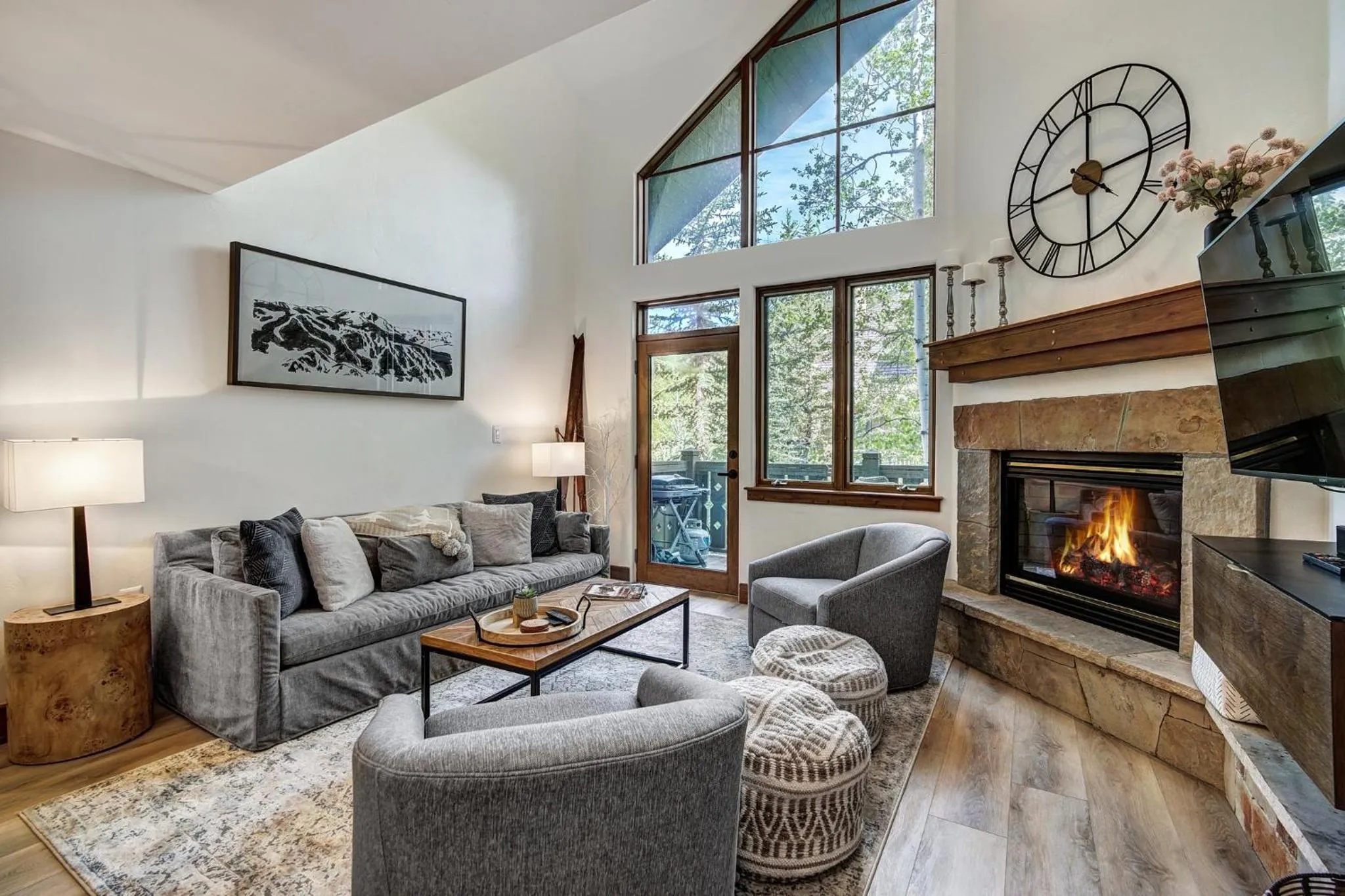 Living room in Arrowhead Village, A Vail Resorts Property