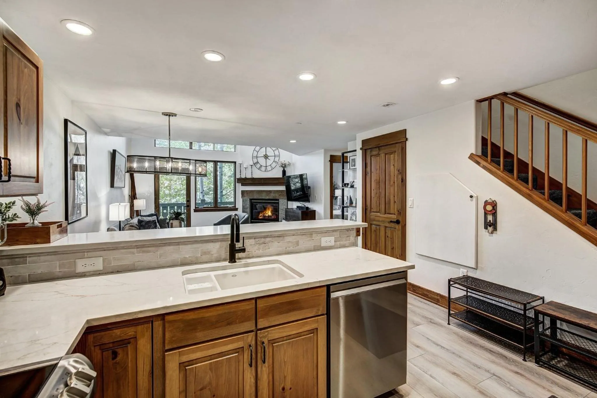 Communal kitchen in Arrowhead Village, A Vail Resorts Property