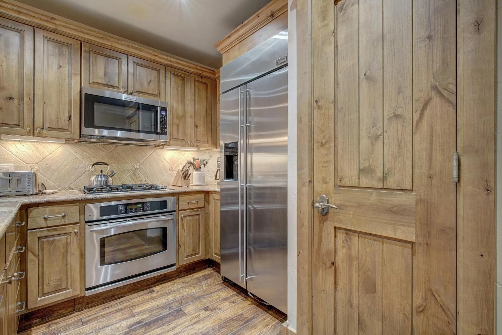 Communal kitchen in Arrowhead Village, A Vail Resorts Property
