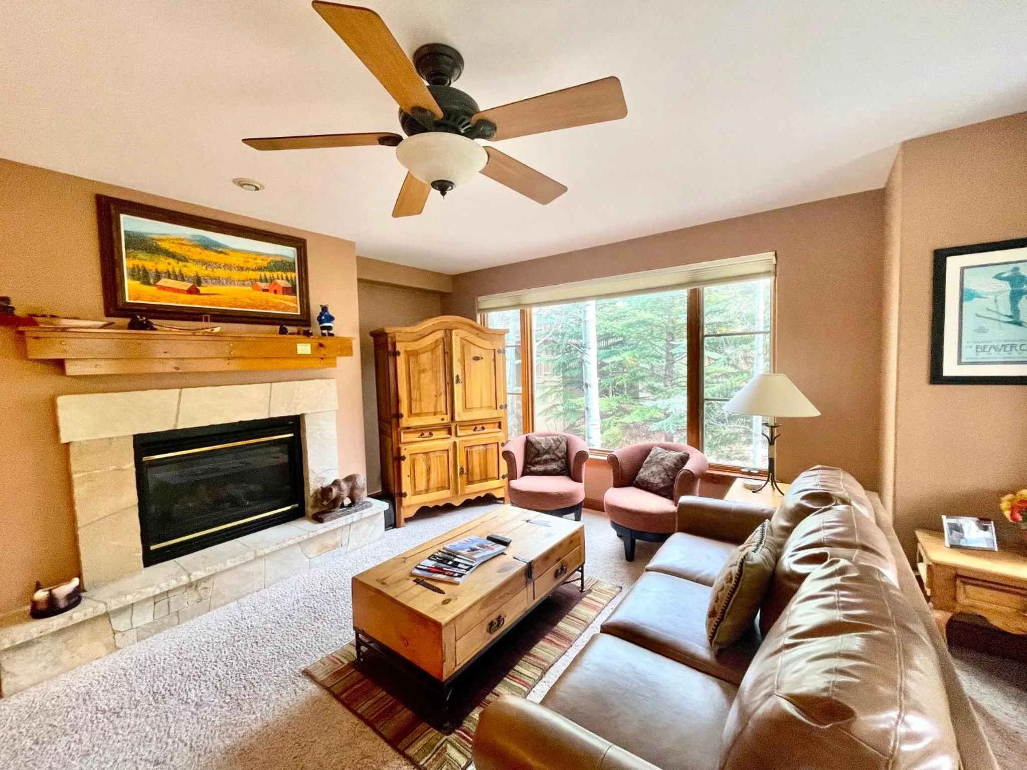 Living room in Arrowhead Village, A Vail Resorts Property