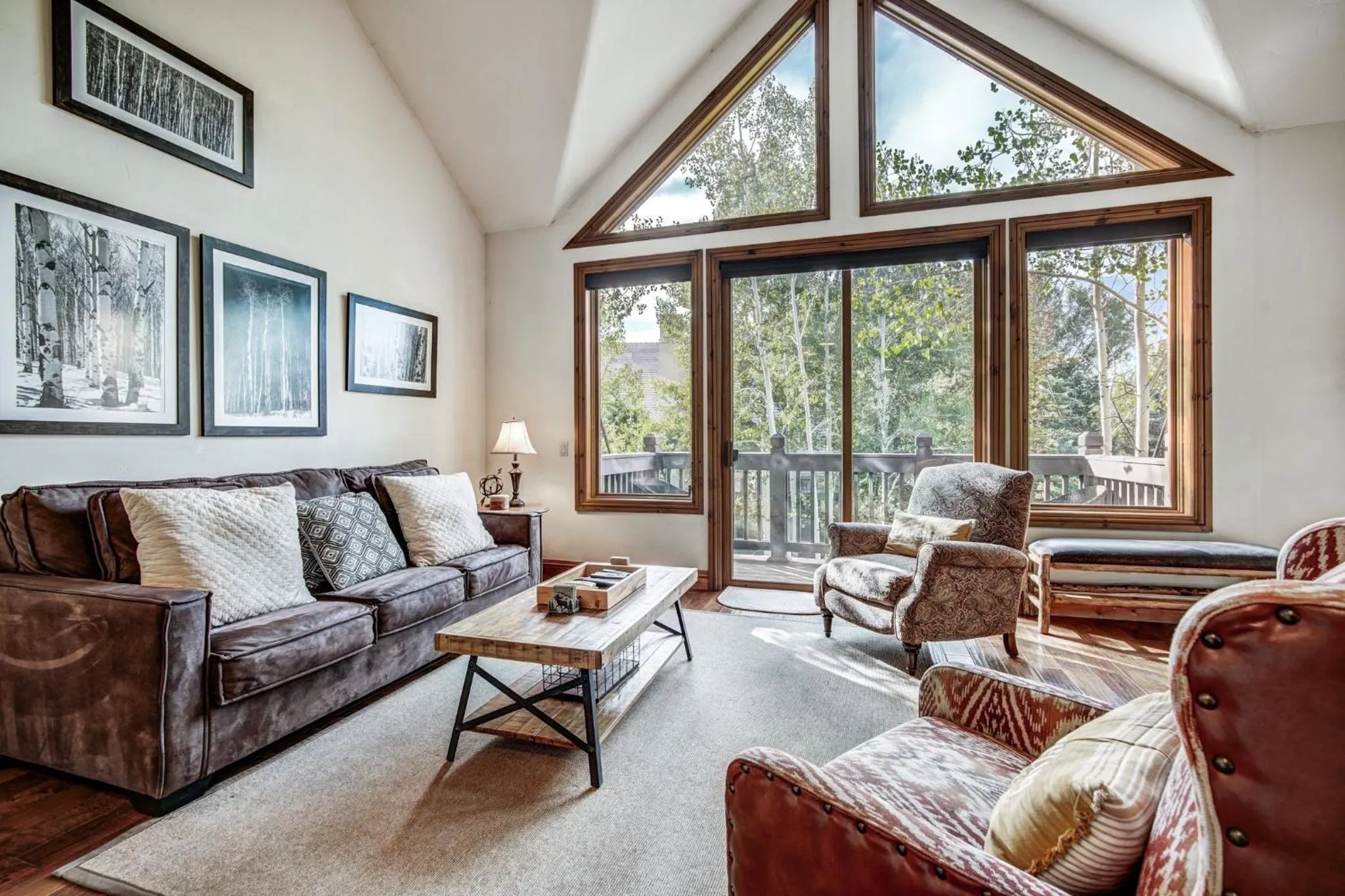 Living room in Arrowhead Village, A Vail Resorts Property
