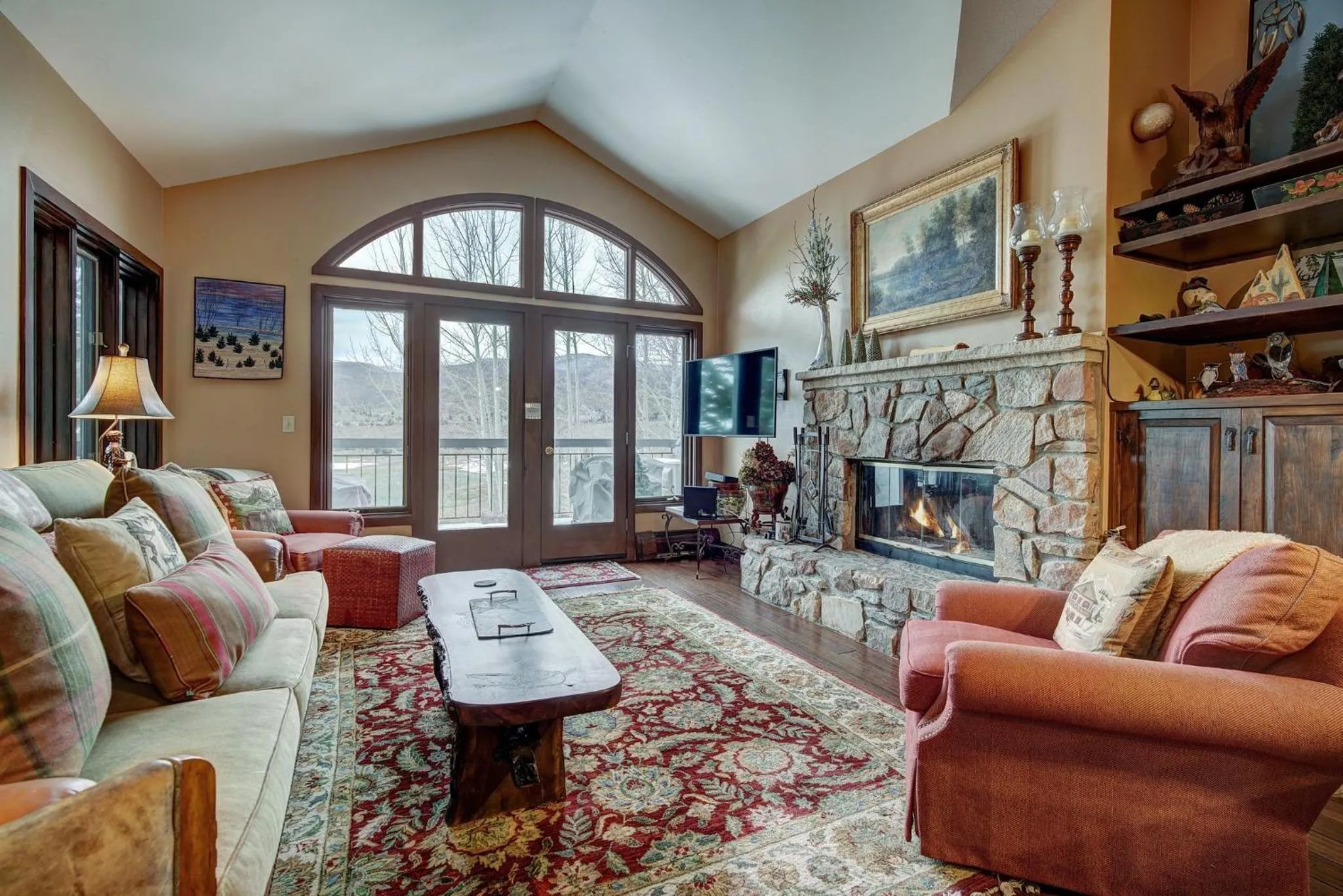 Living room in Arrowhead Village, A Vail Resorts Property