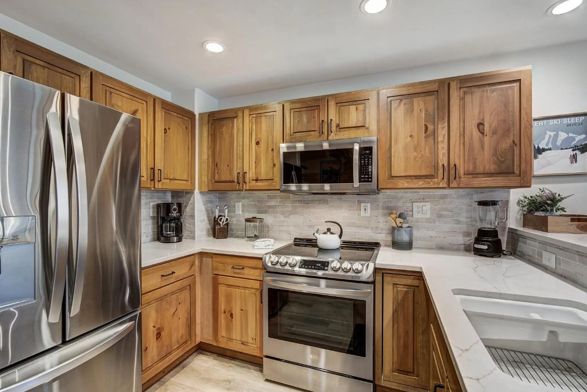 Communal kitchen in Arrowhead Village, A Vail Resorts Property