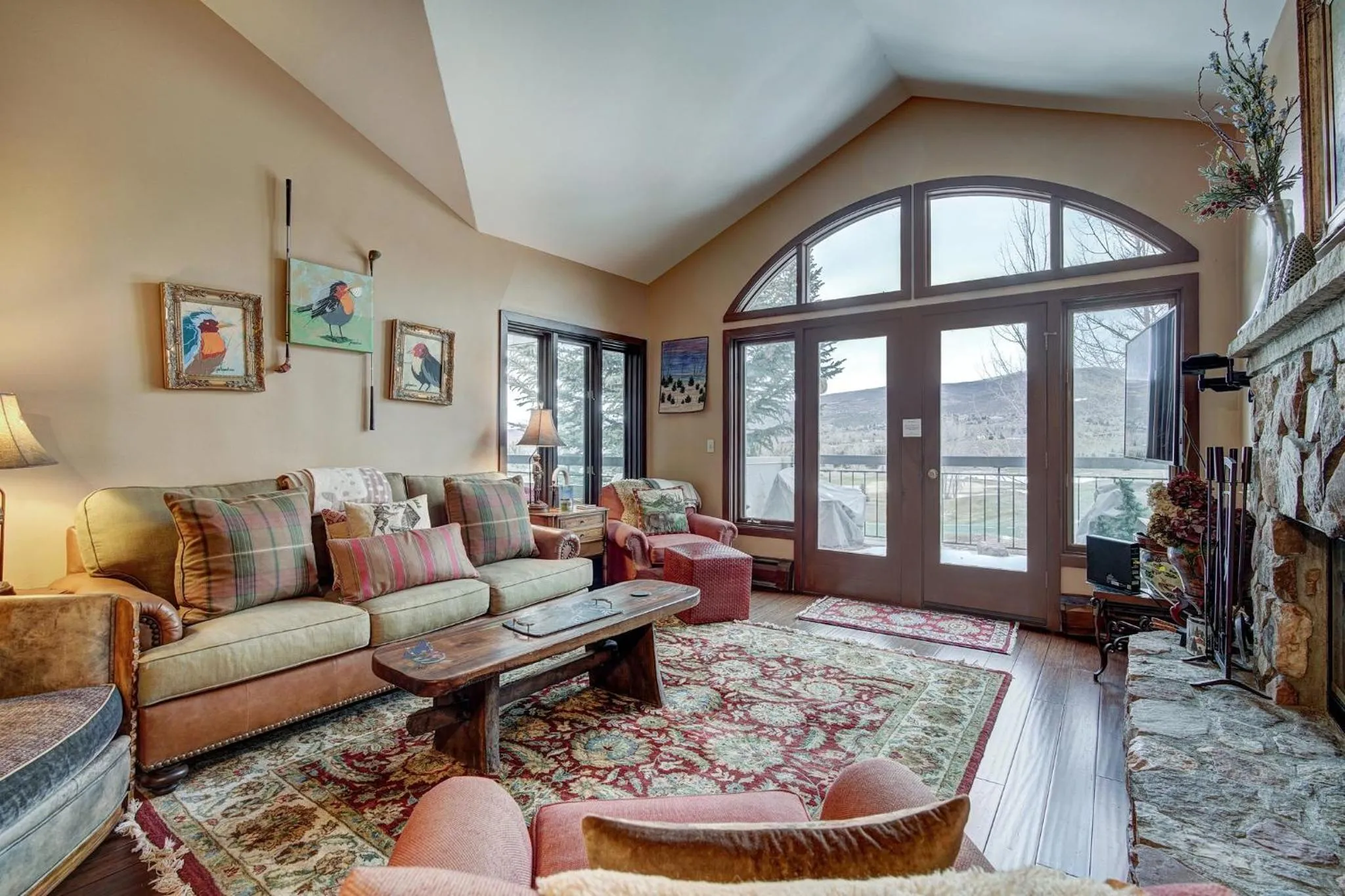 Living room in Arrowhead Village, A Vail Resorts Property