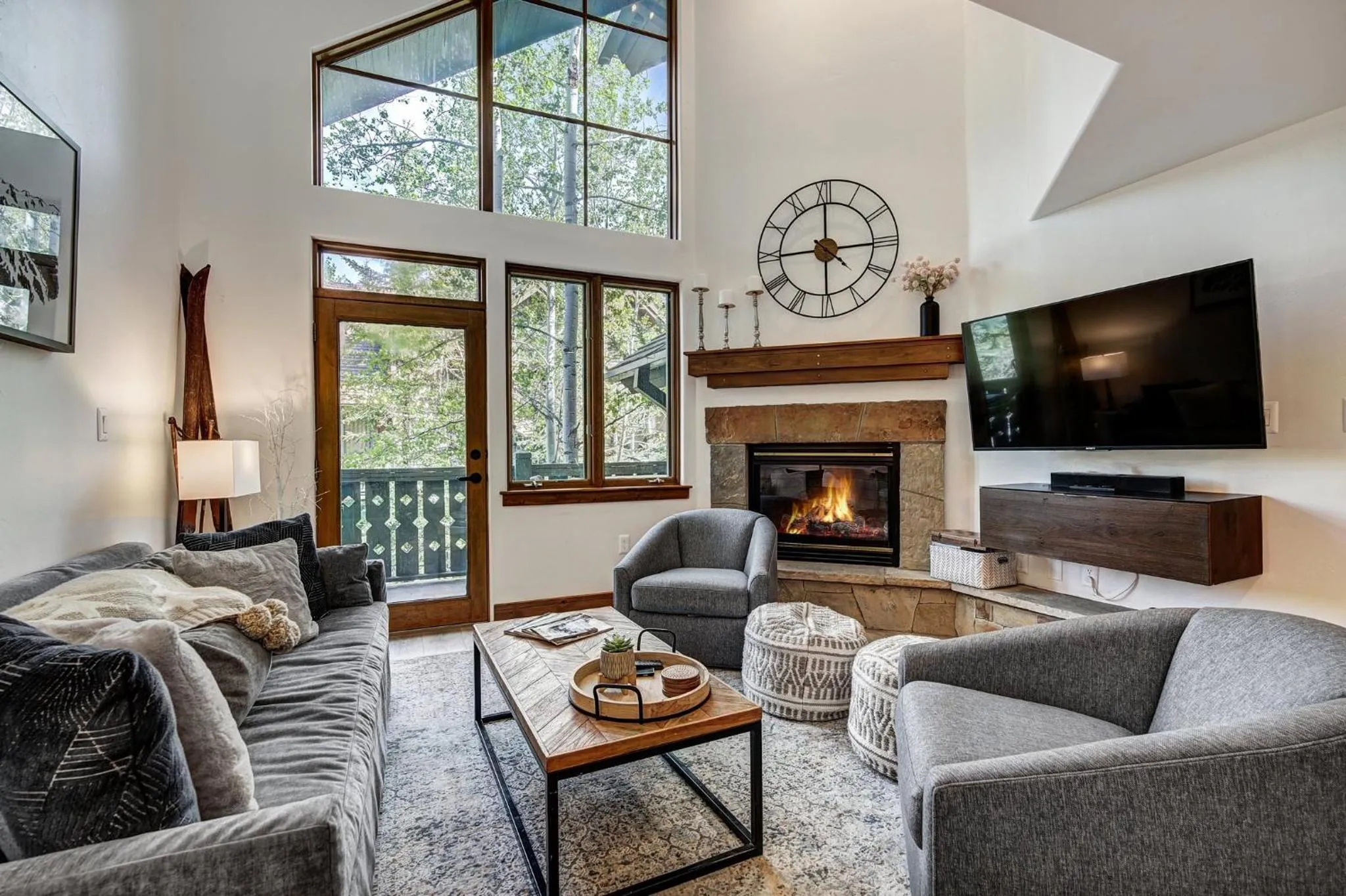 Living room in Arrowhead Village, A Vail Resorts Property