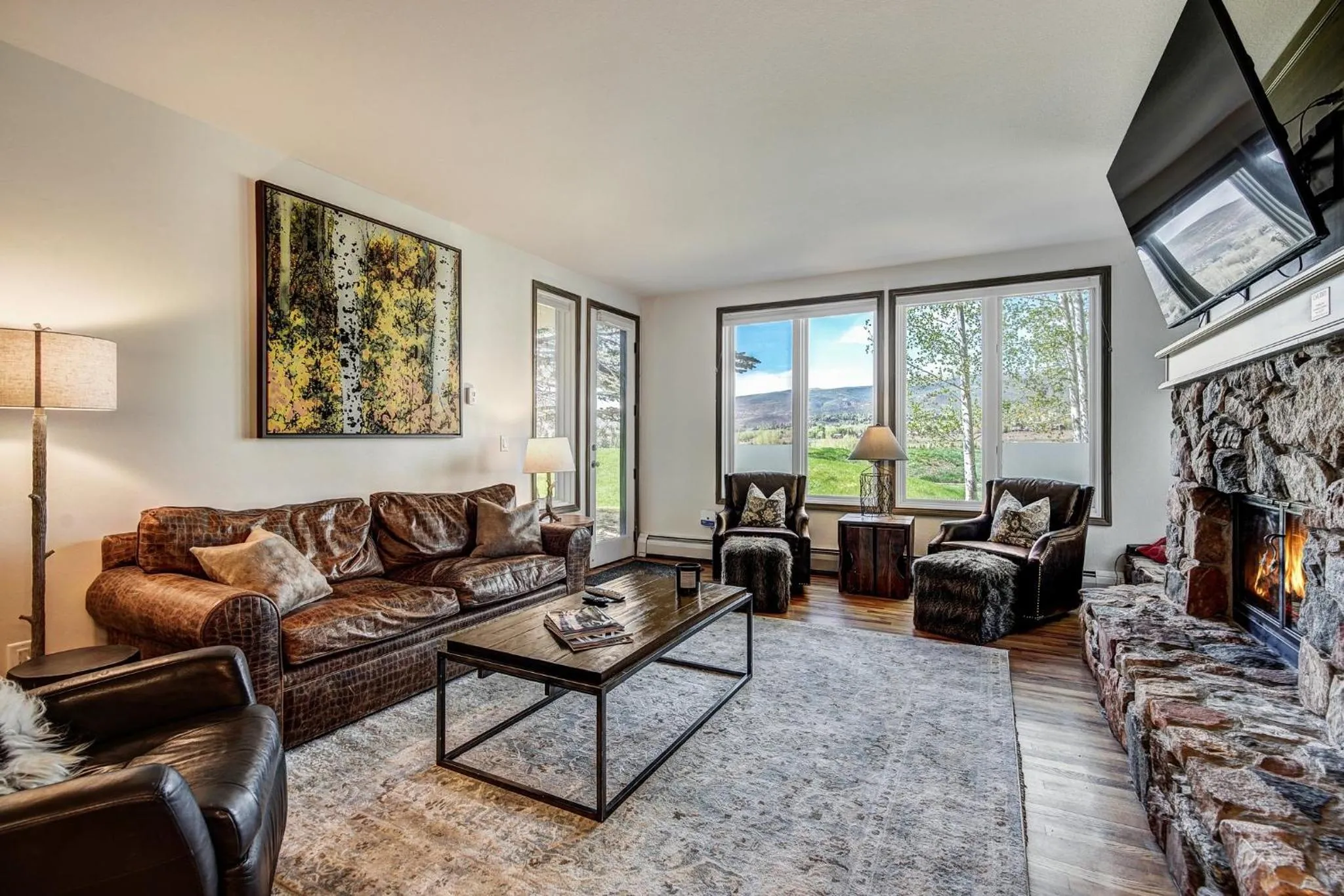 Living room in Arrowhead Village, A Vail Resorts Property
