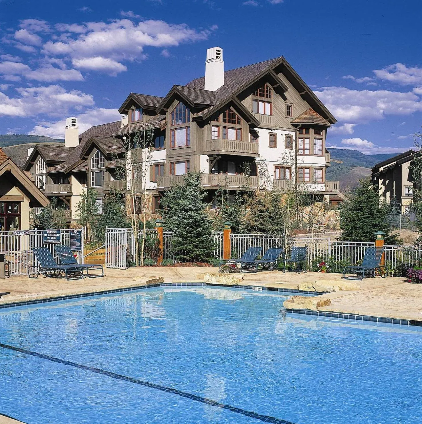 Swimming pool in Arrowhead Village, A Vail Resorts Property