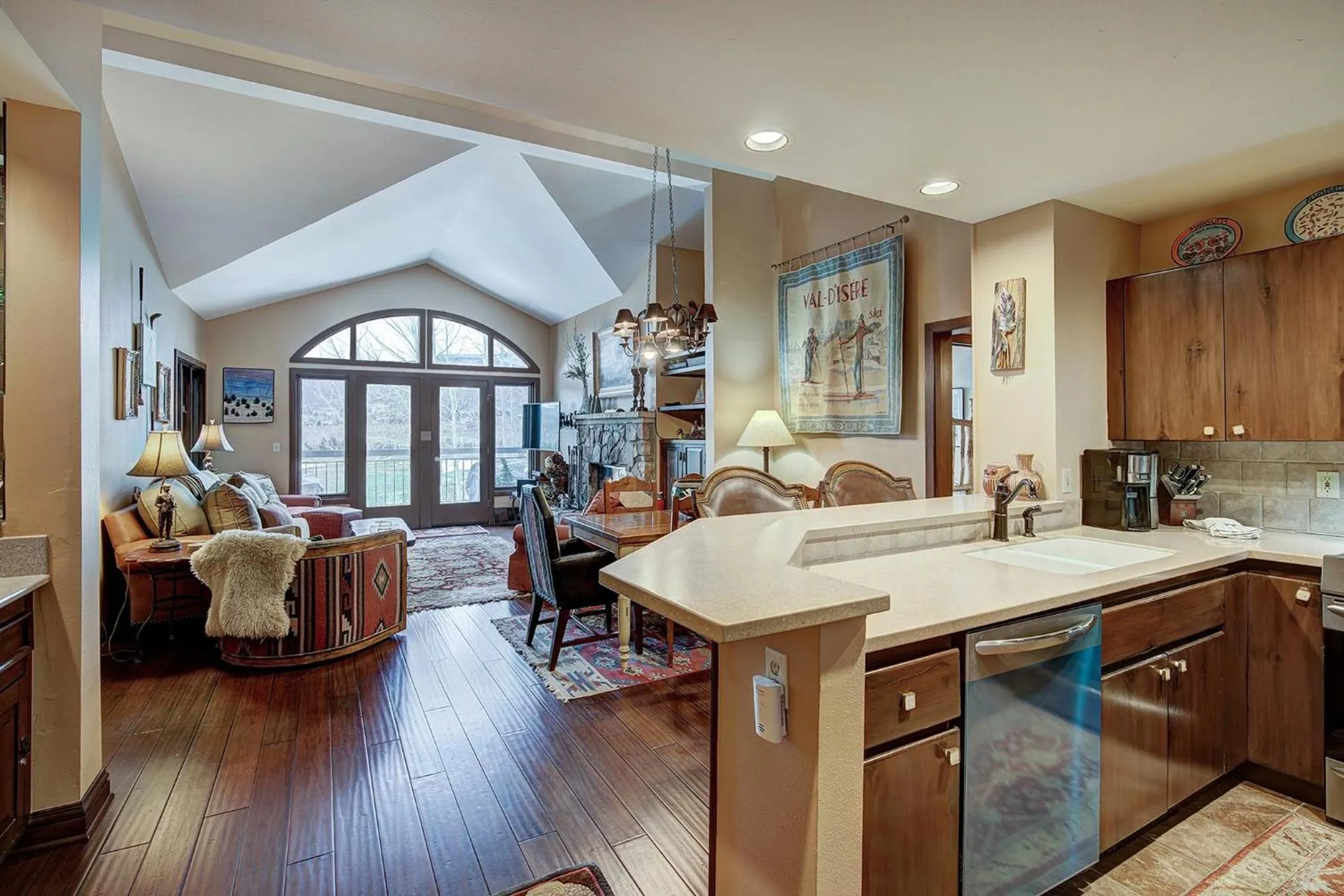 Communal kitchen in Arrowhead Village, A Vail Resorts Property