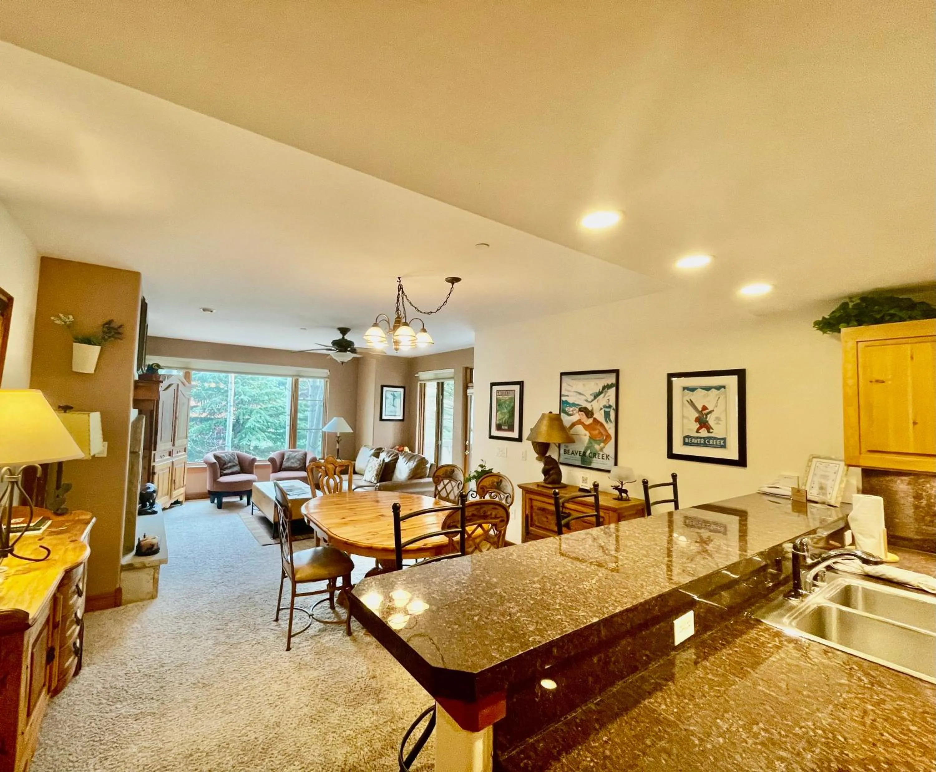 Communal kitchen in Arrowhead Village, A Vail Resorts Property