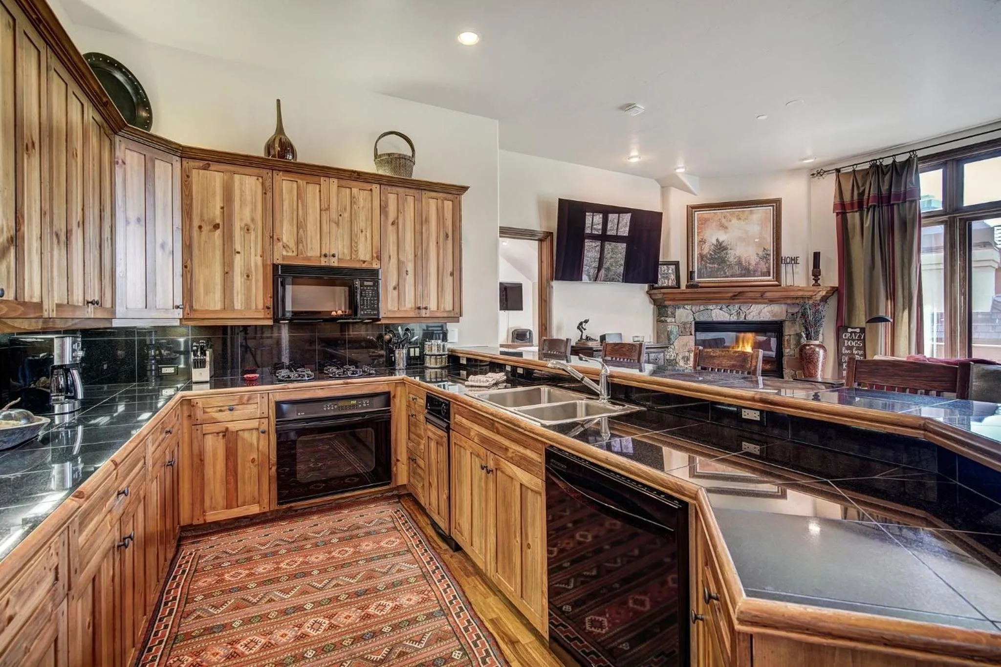 Communal kitchen in Arrowhead Village, A Vail Resorts Property