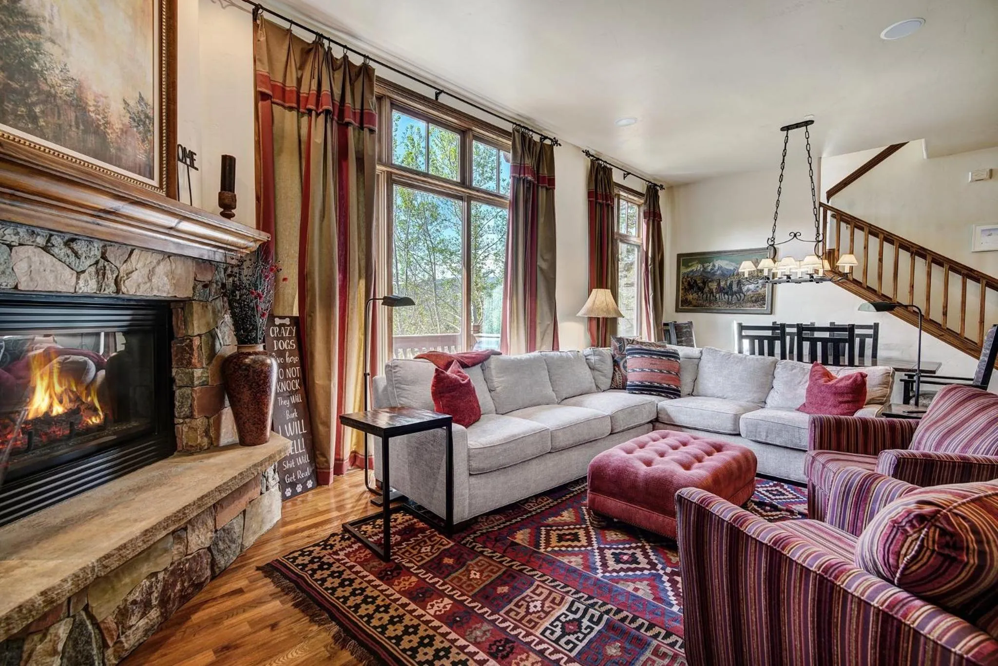 Living room in Arrowhead Village, A Vail Resorts Property