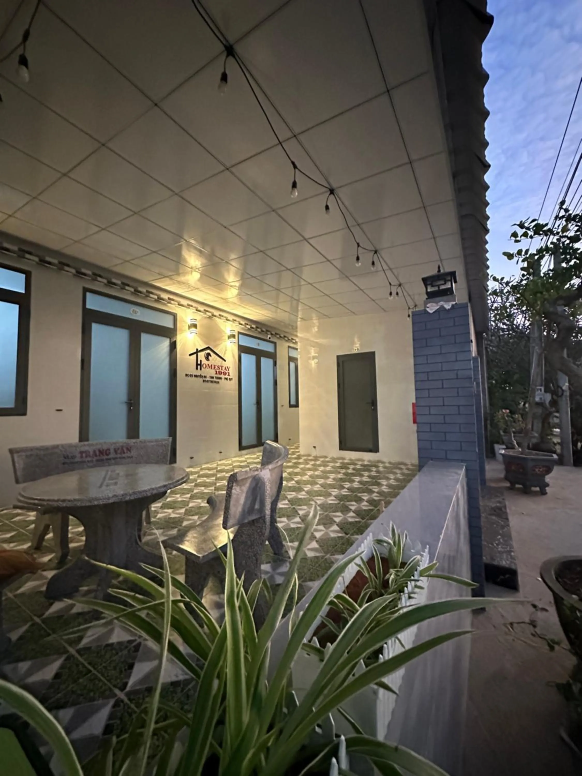 Patio in Homestay 1991