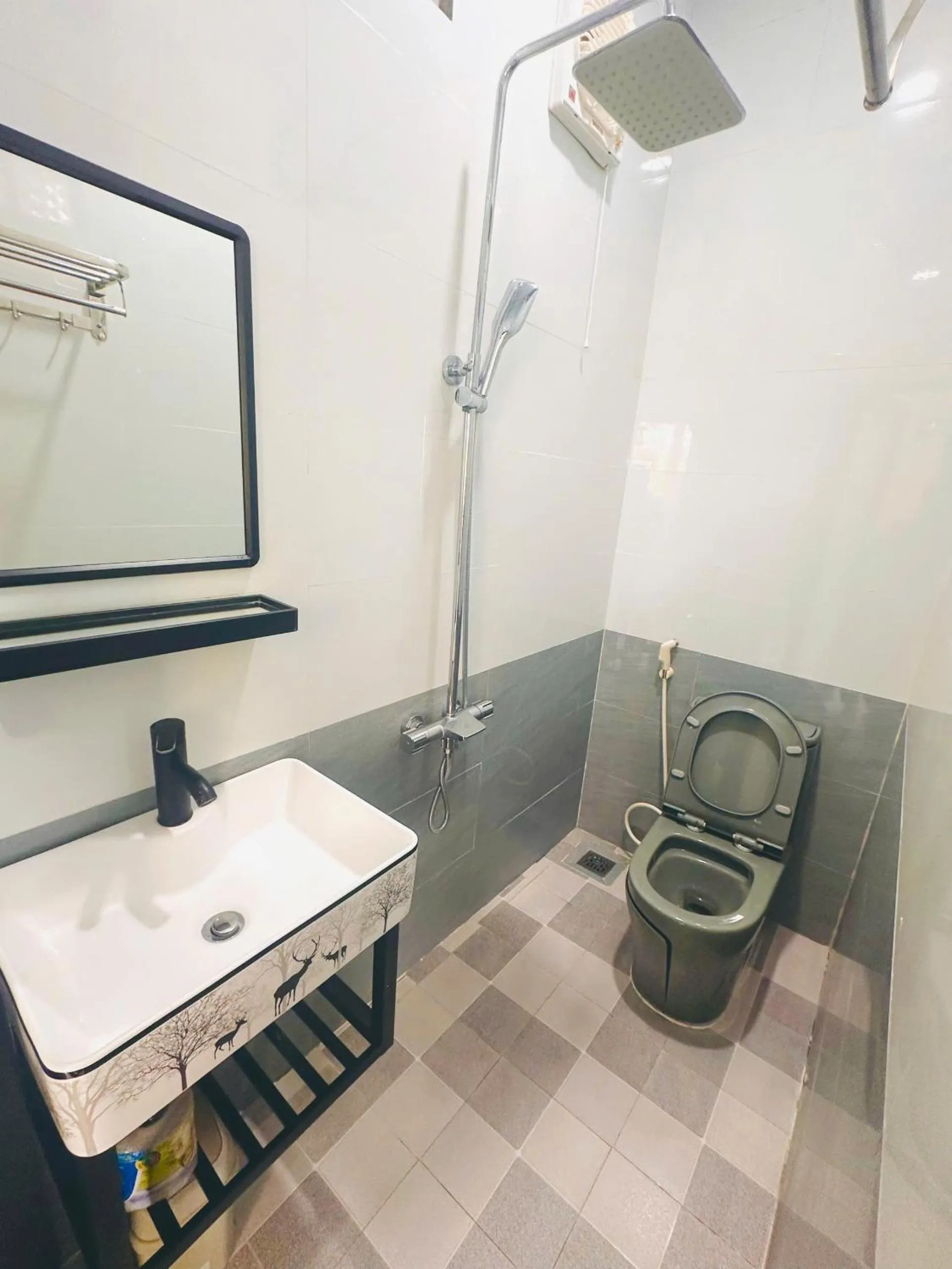 Shower in Homestay 1991