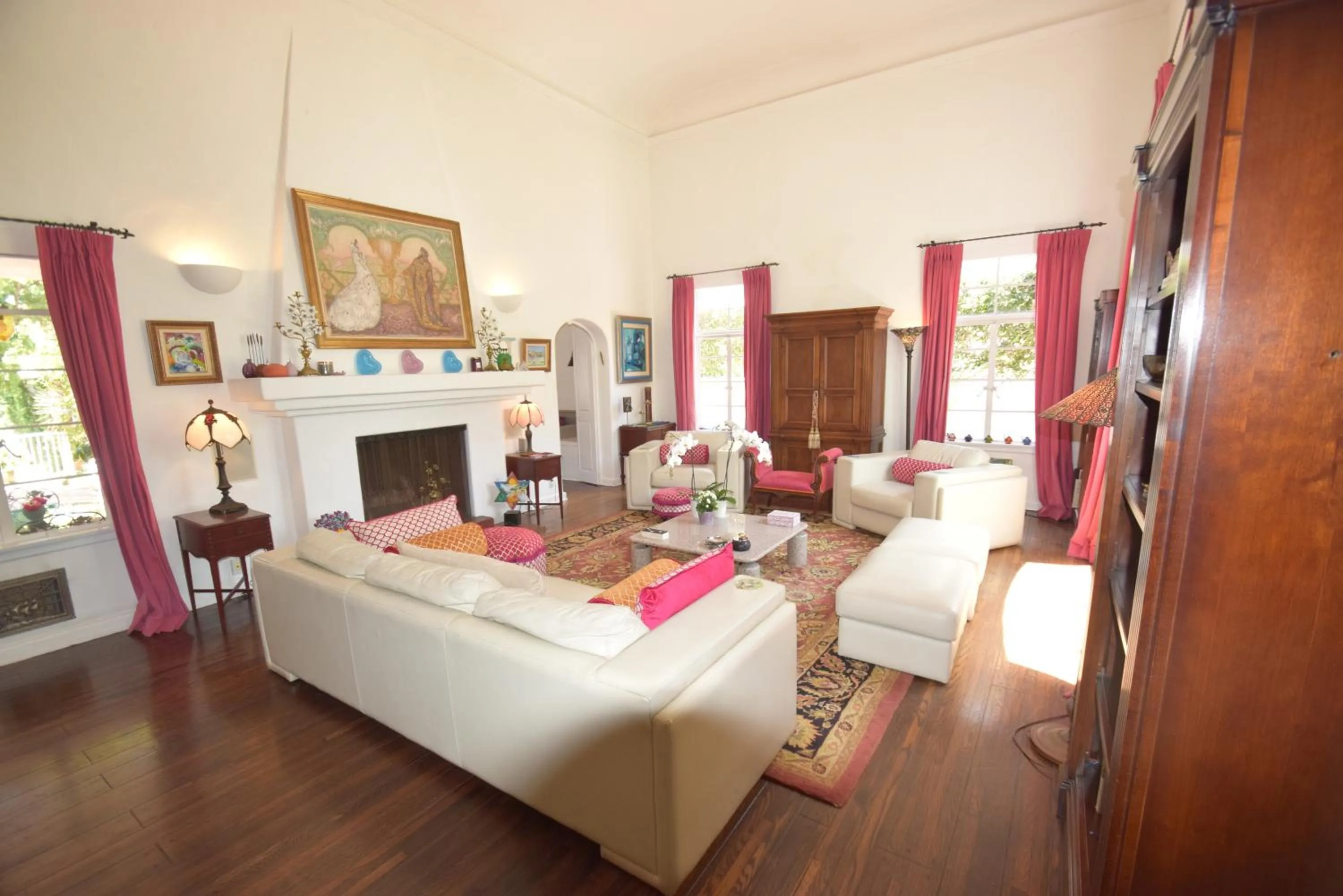 Bed in Beverly Hills Celebrity Home