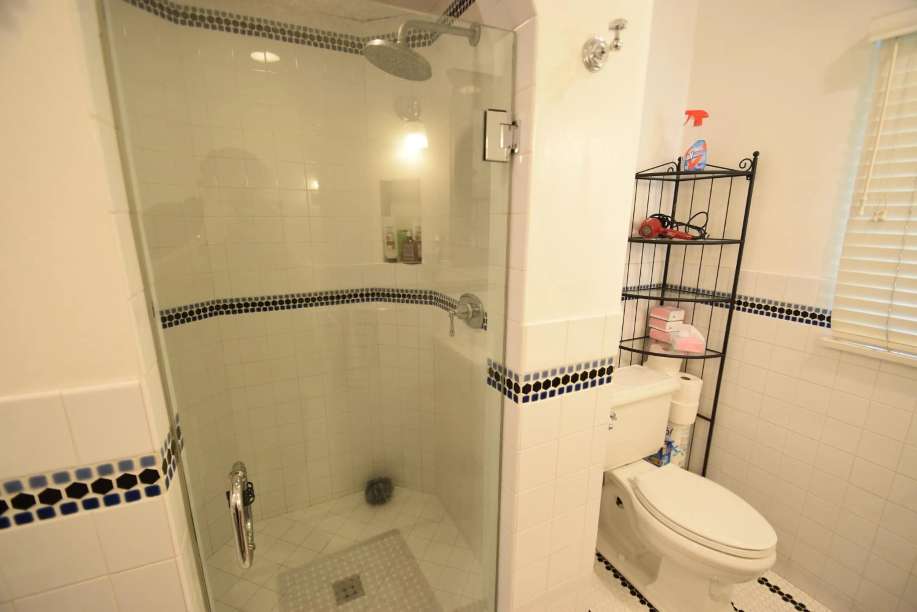 Shower in Beverly Hills Celebrity Home