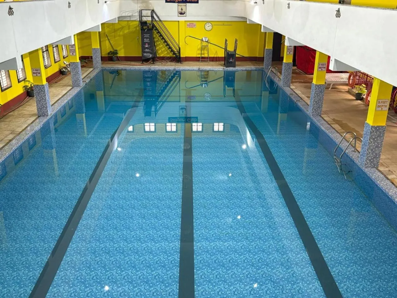 Swimming pool in Siliguri Club