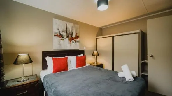 Bed in Lakes Edge Holiday Park