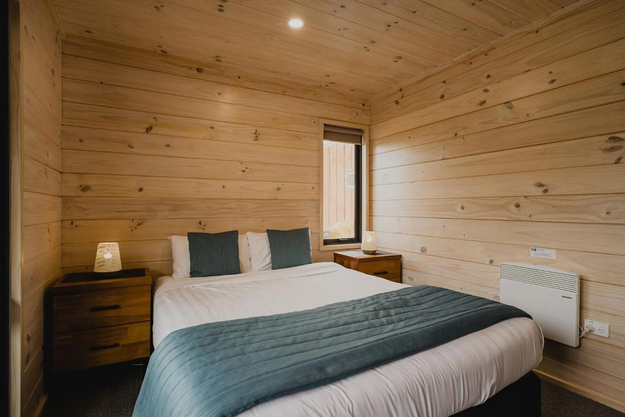 Bed in Lakes Edge Holiday Park