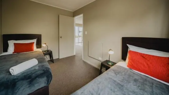 Bed in Lakes Edge Holiday Park